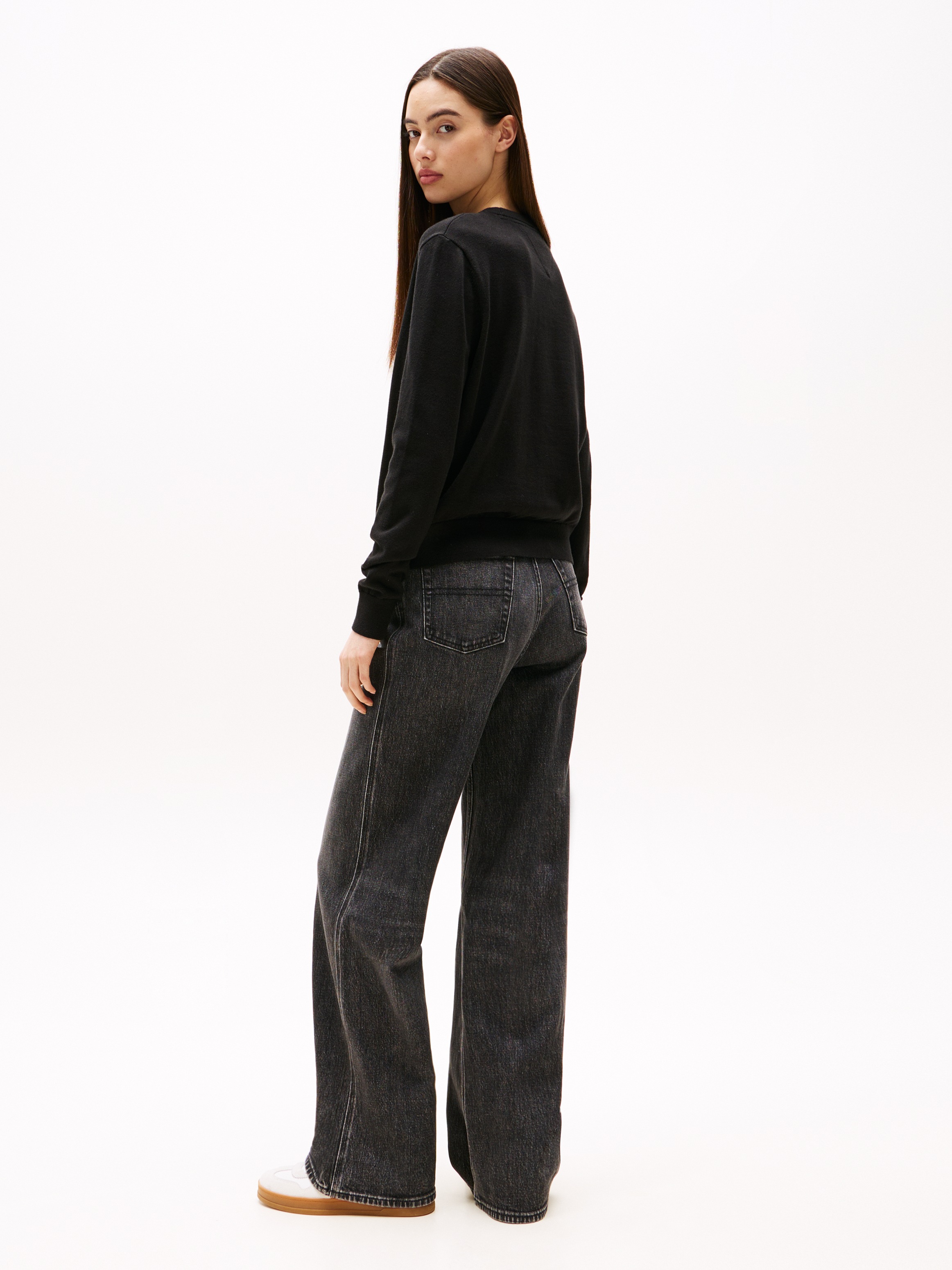 Tommy Jeans Strickpullover »TJW ESSENTIAL CREW SWEATER EXT«