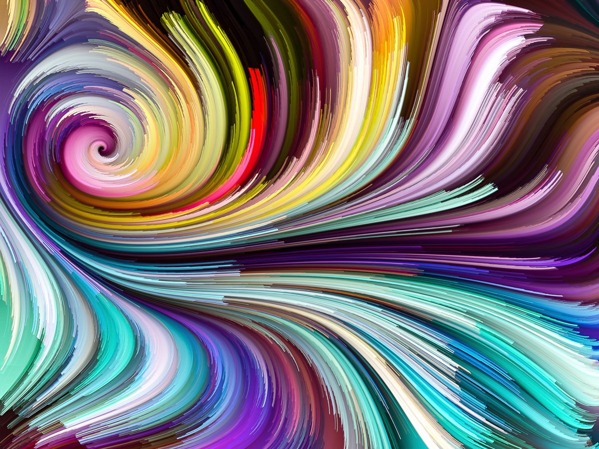Papermoon "Abstrakt Farben"