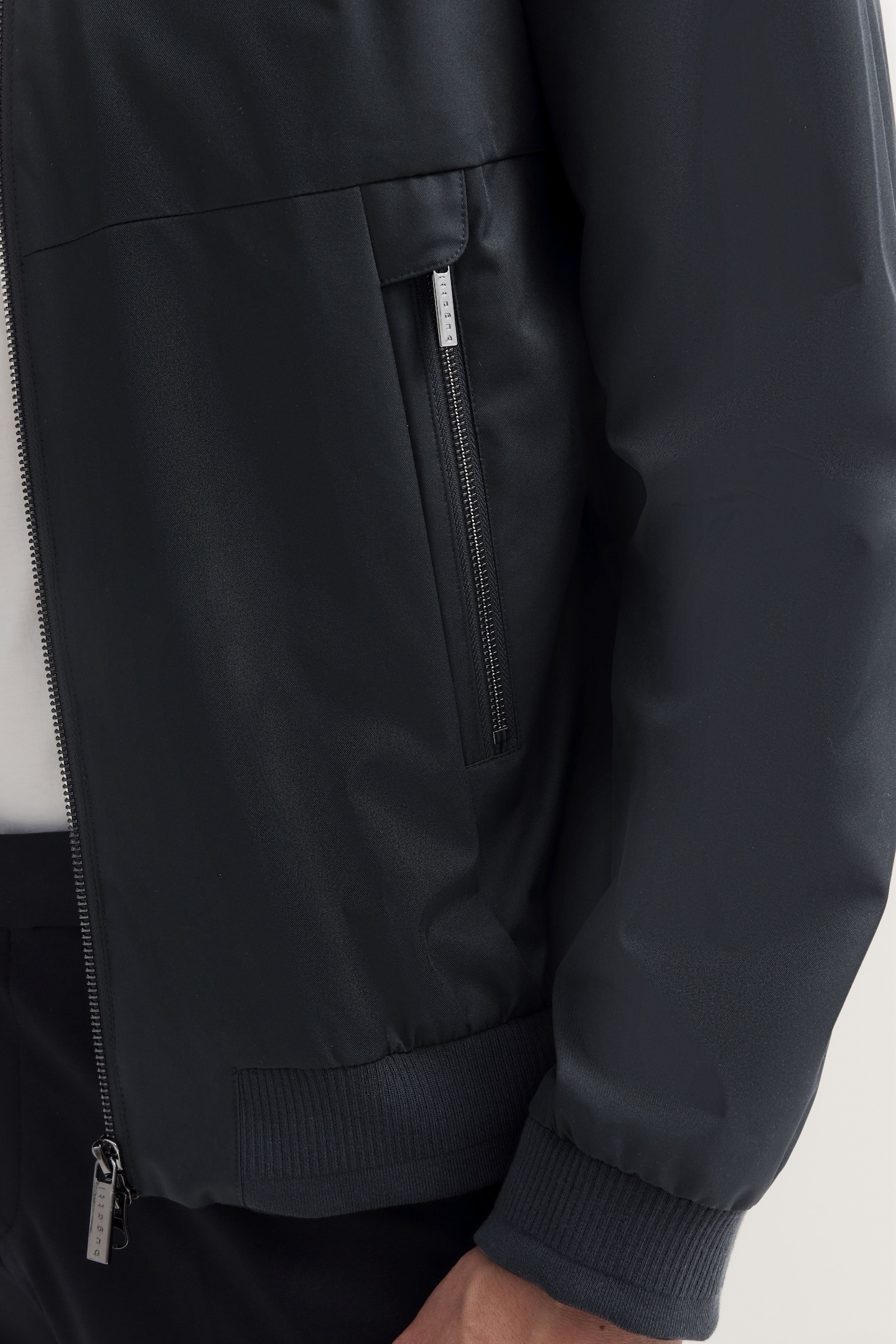 bugatti Blouson, ohne Kapuze, mit Collegekragen
