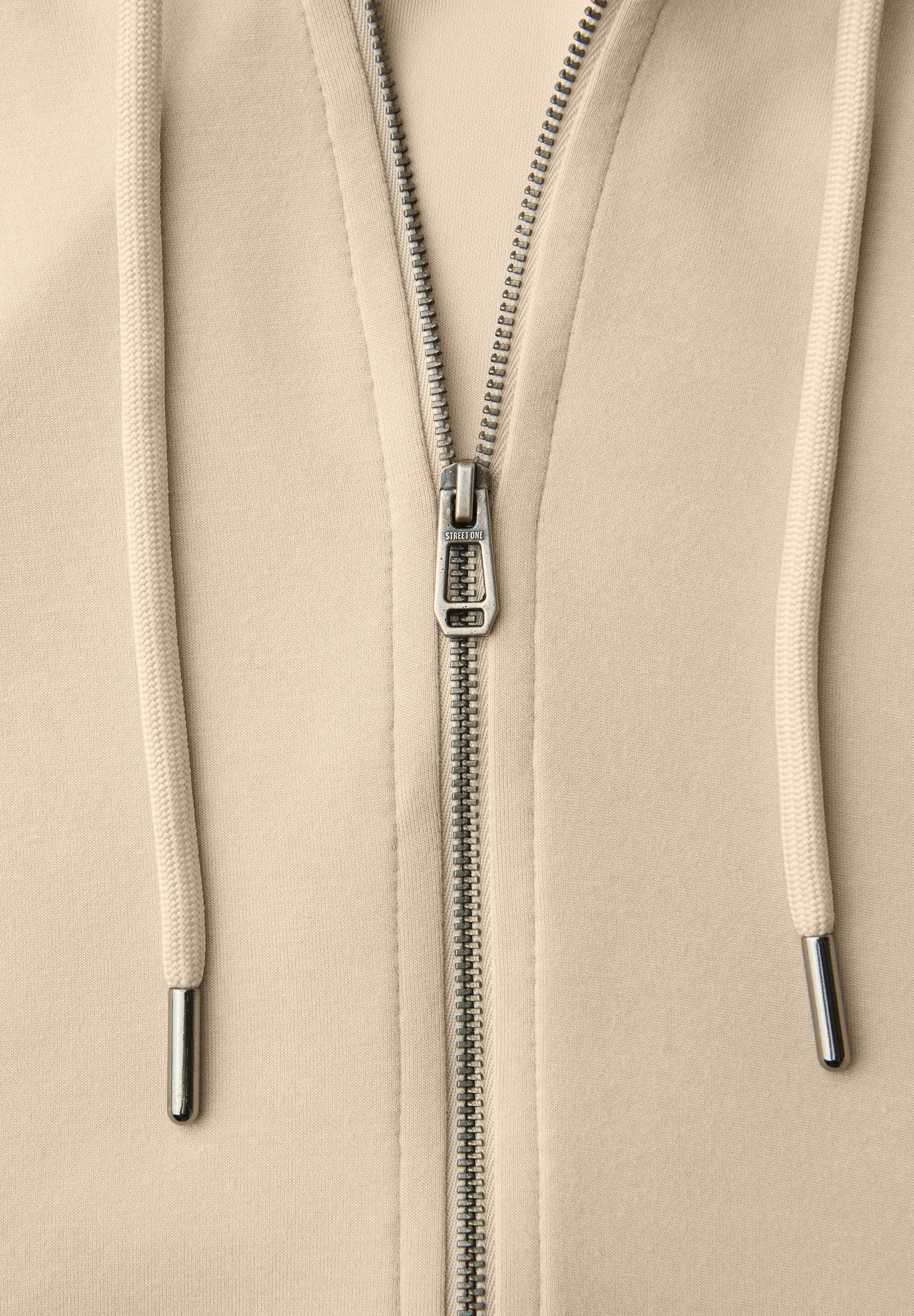 STREET ONE STUDIO Sweatjacke mit Kapuze