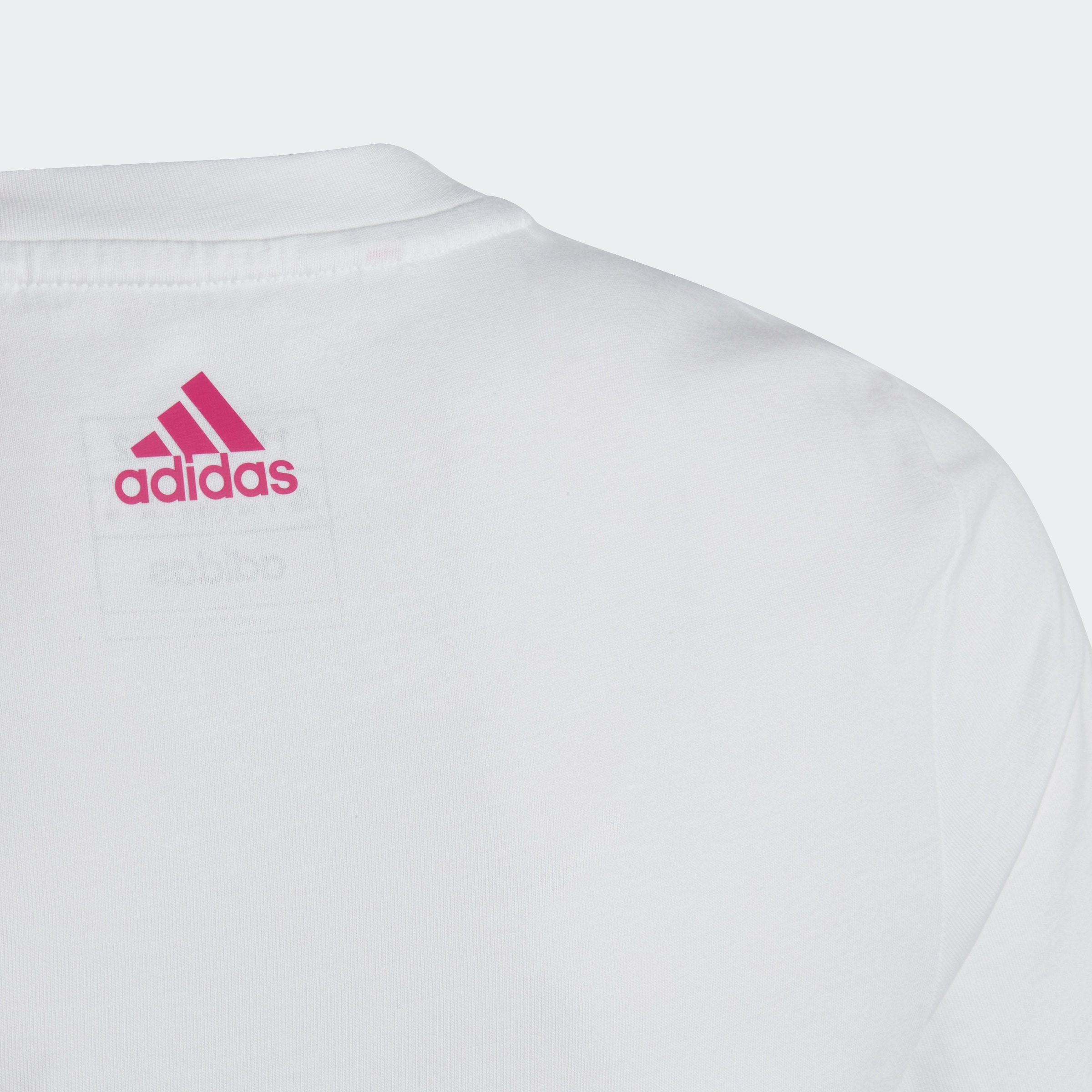 SLIM LOGO BAUR online bestellen Rechnung »ESSENTIALS Sportswear FIT« auf T-Shirt | COTTON LINEAR adidas