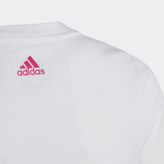 LOGO adidas T-Shirt Rechnung COTTON | auf LINEAR bestellen FIT« »ESSENTIALS SLIM online Sportswear BAUR