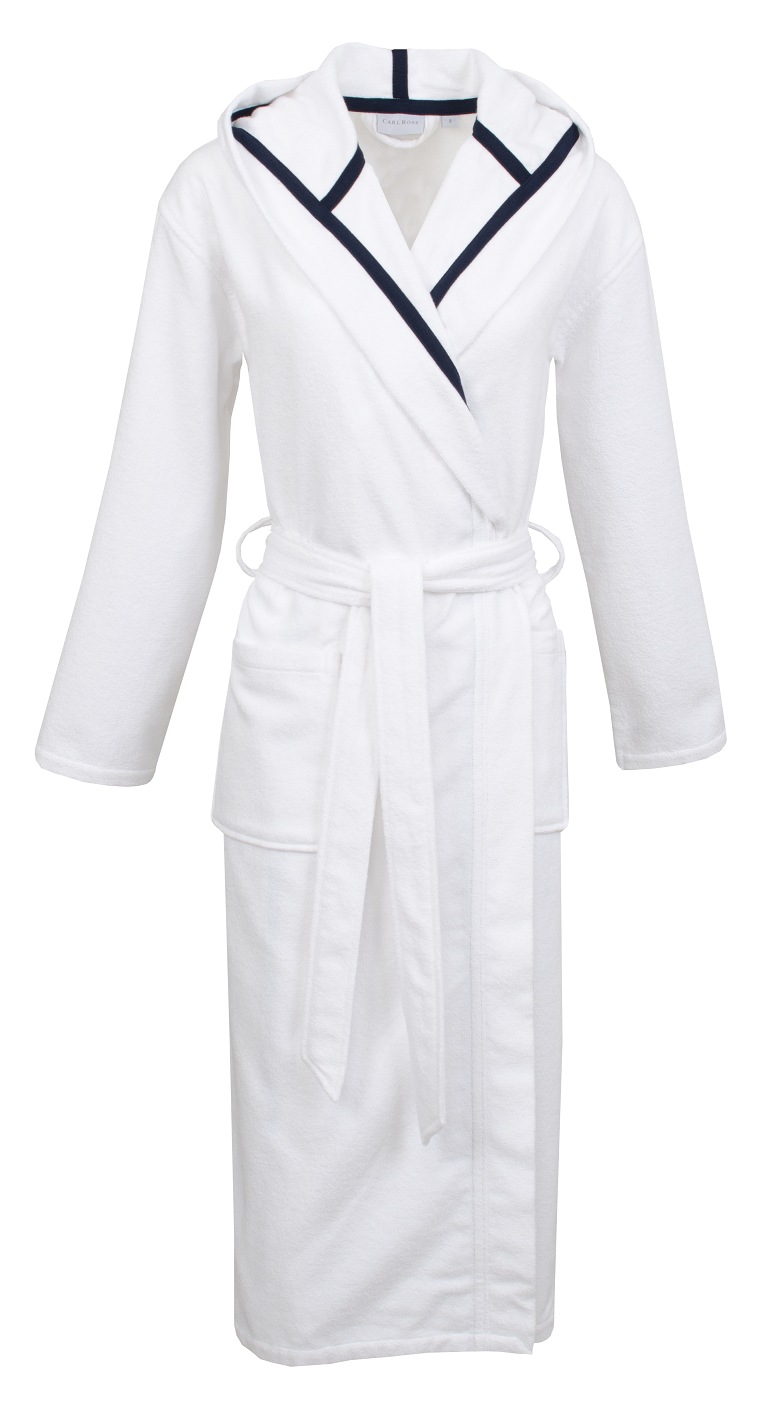 Carl Ross Unisex-Bademantel "supercombed light" 1 Stk. Kapuze günstig online kaufen