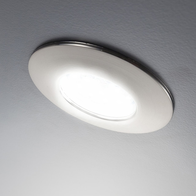 LED 5 | ultra inkl. Einbauleuchte 470 dimmbar, flach Einbaustrahler, V«, flammig-flammig, (30mm), LED B.K.Licht BAUR 5W »Iris Lumen