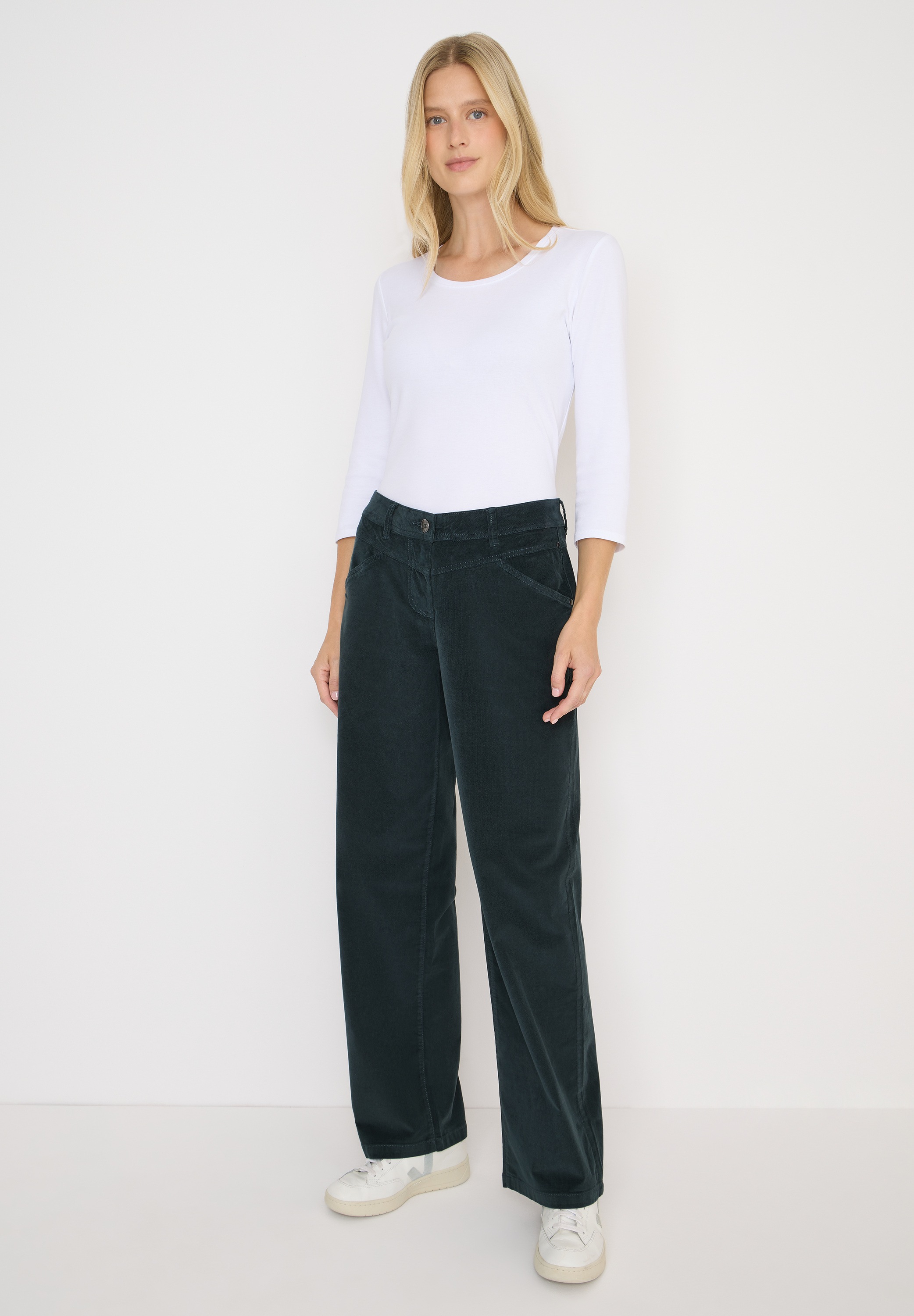 Thumbnail - Cecil Cordhose High Waist
