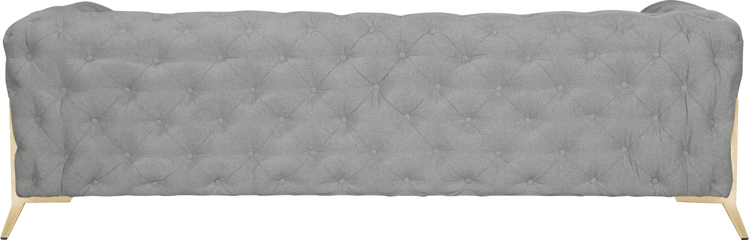 Leonique Chesterfield-Sofa »Amaury«, aufwändige Knopfheftung, moderne Chesterfield Optik, Fußfarbe wählbar