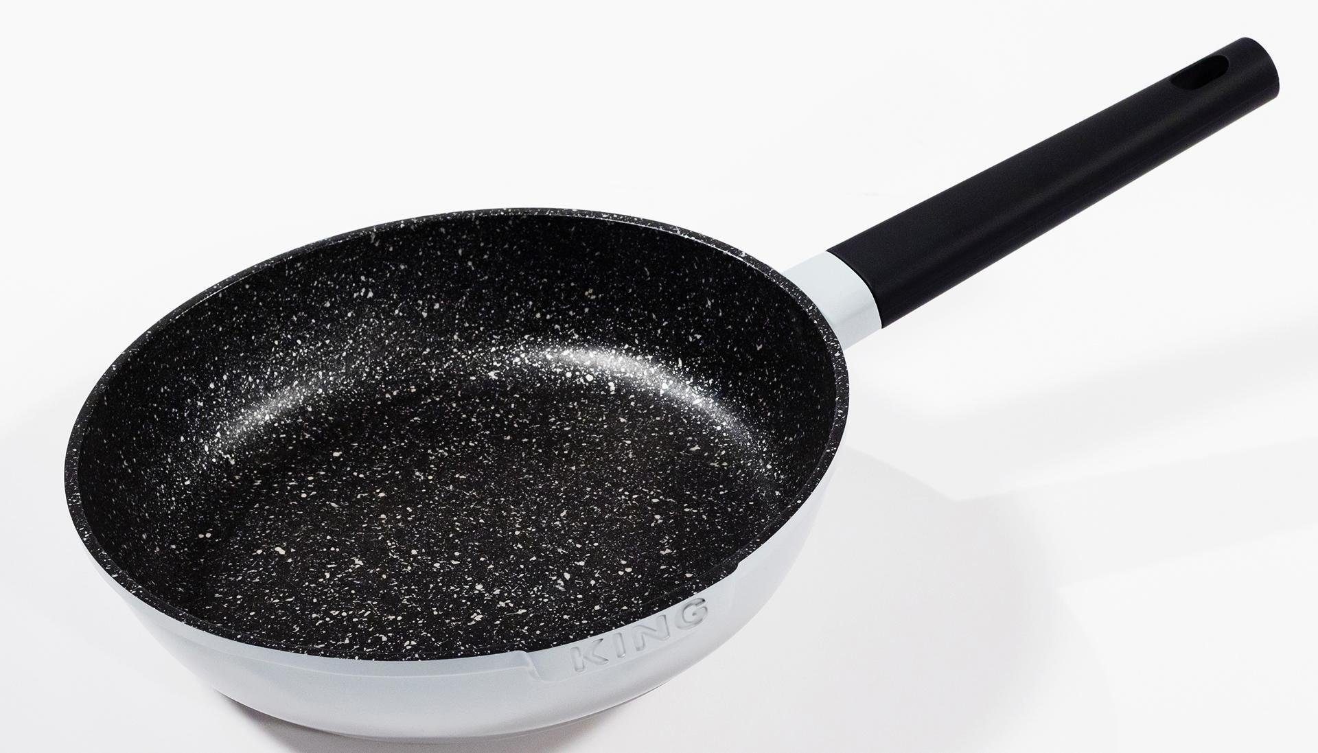 KING Bratpfanne »Shine Grey«, Aluminiumguss, (1 tlg.), Induktion