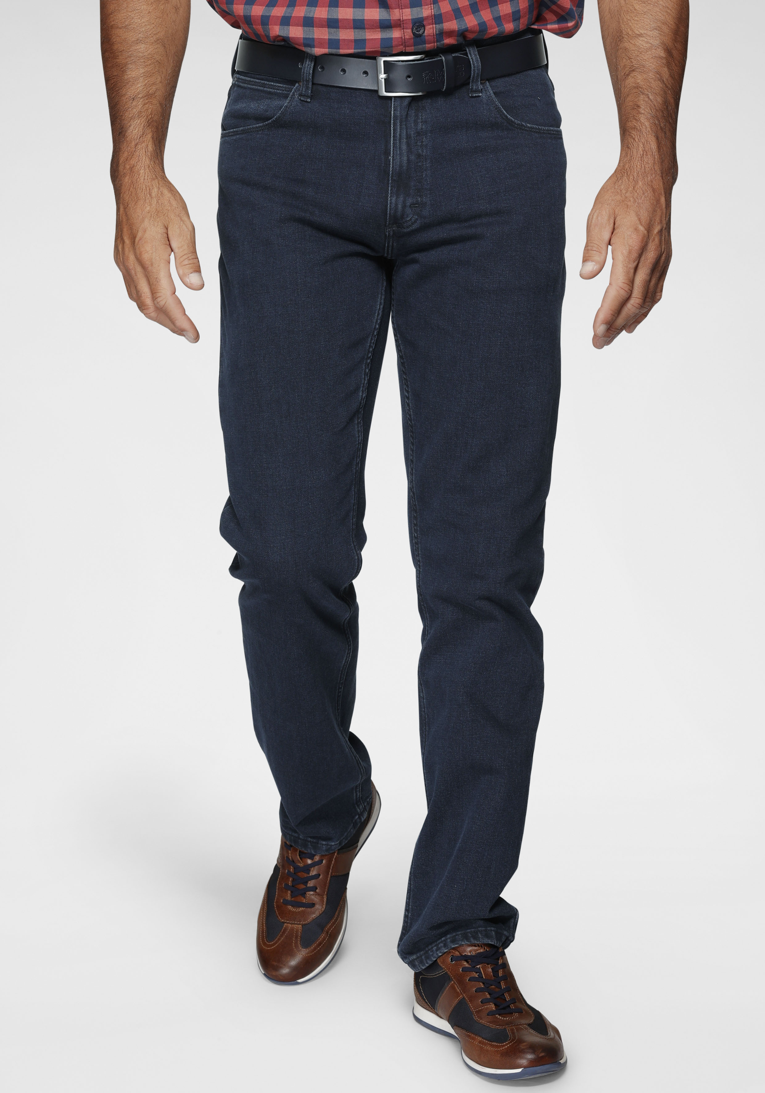 Wrangler Straight-Jeans "Red Kabel"