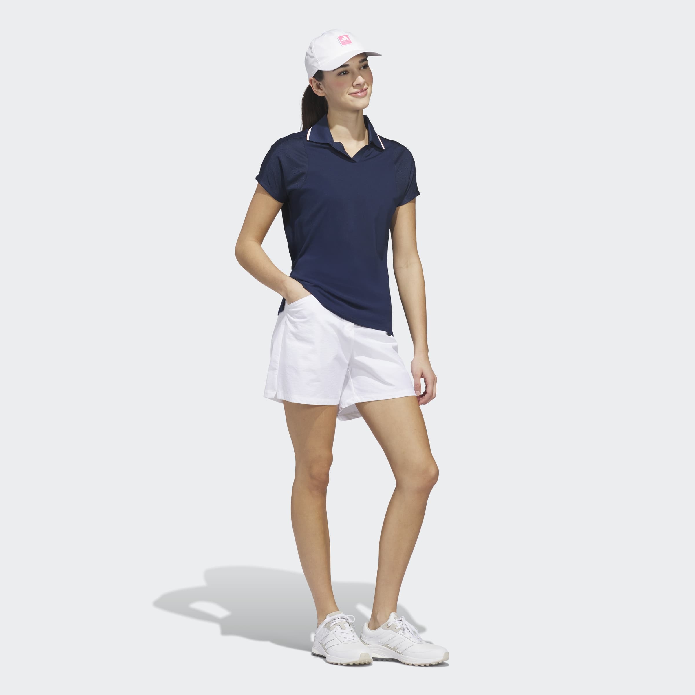 adidas Performance Poloshirt »W ULT CLMCL SS« für Erwachsene, mit climacool® Technologie, ohne Verschluss