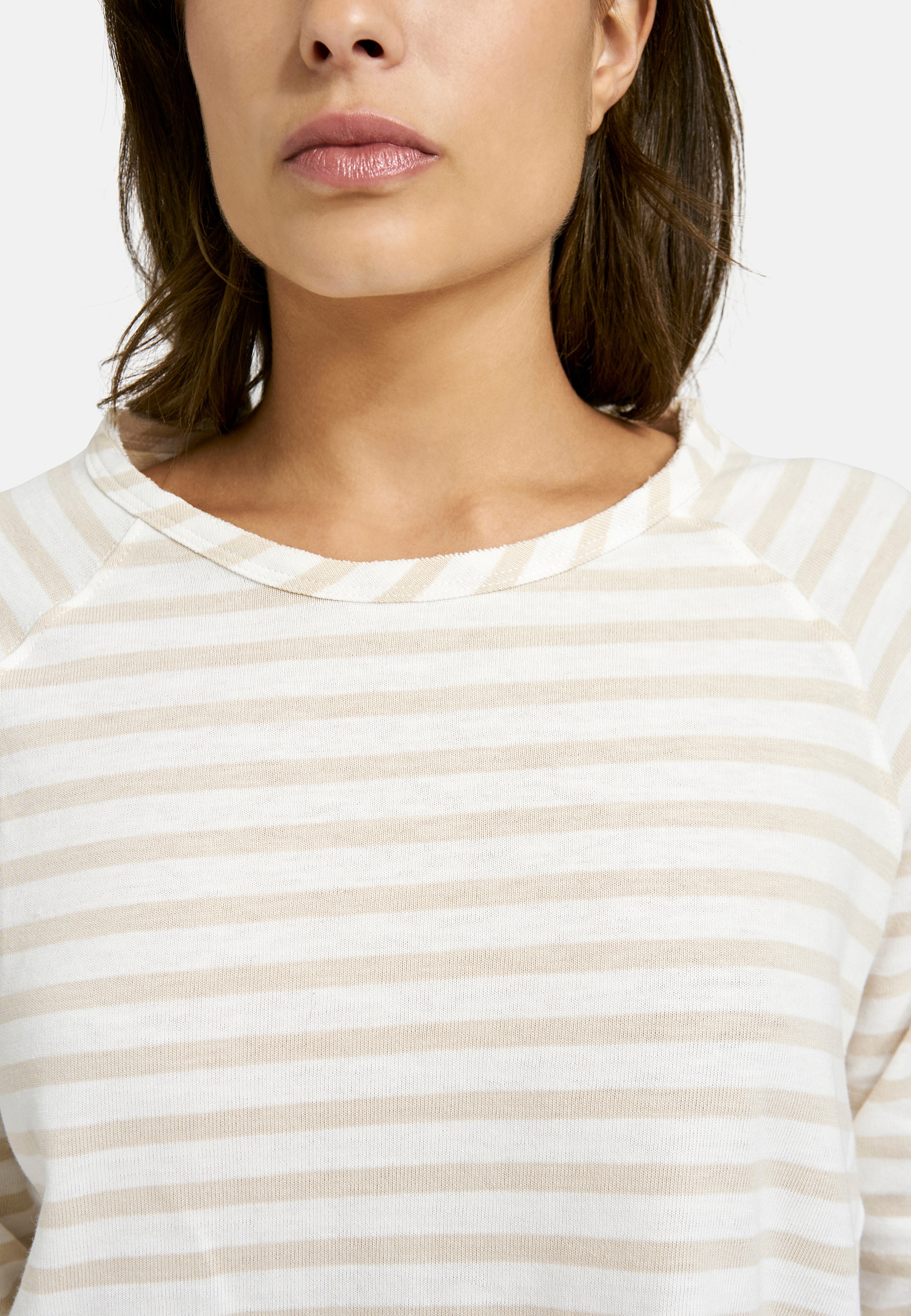 Smith & Soul Rundhalsshirt, mit offenen Kanten