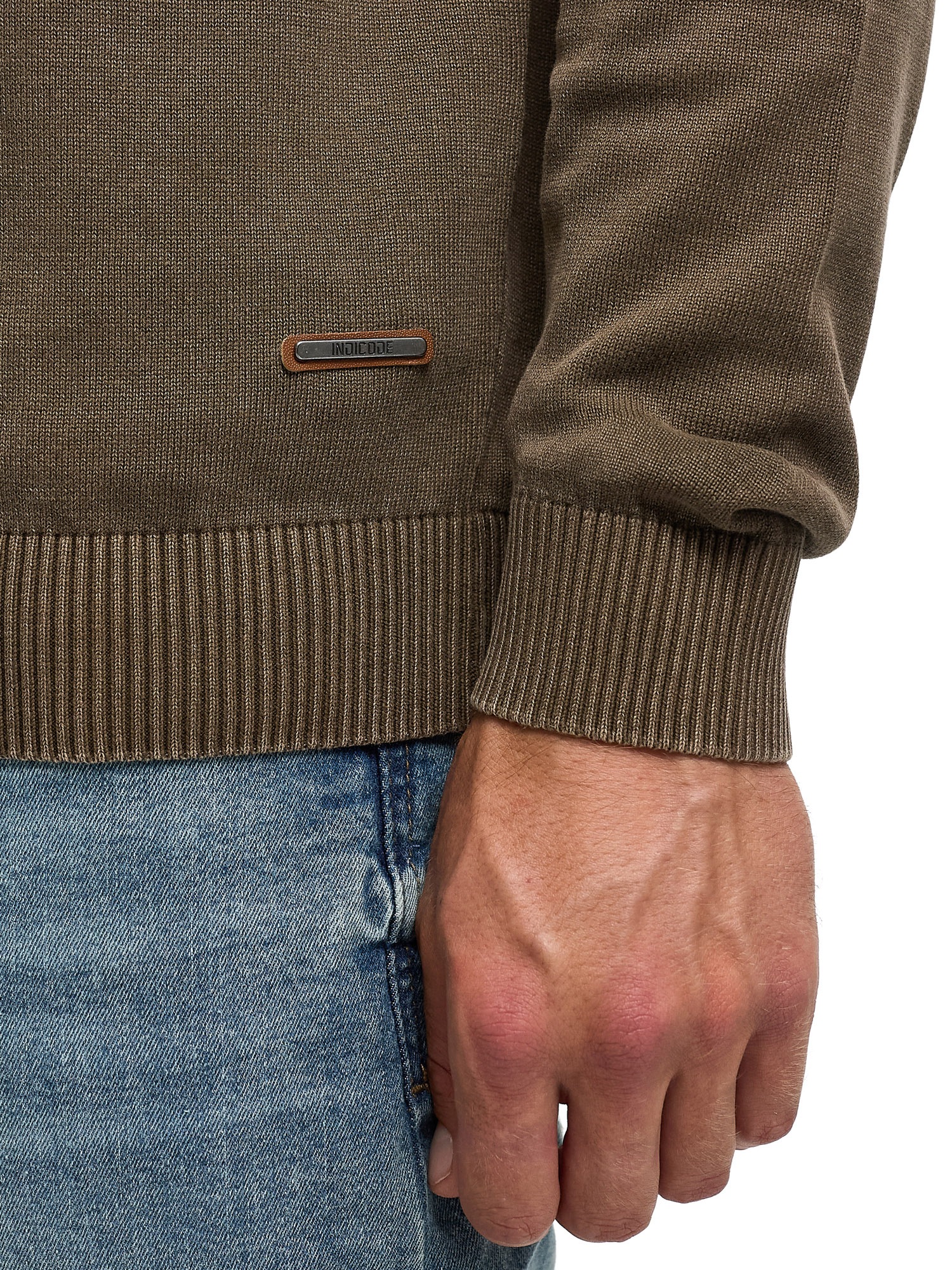 Indicode Strickjacke »INArkmill cardigan« Baumwolle, regular fit