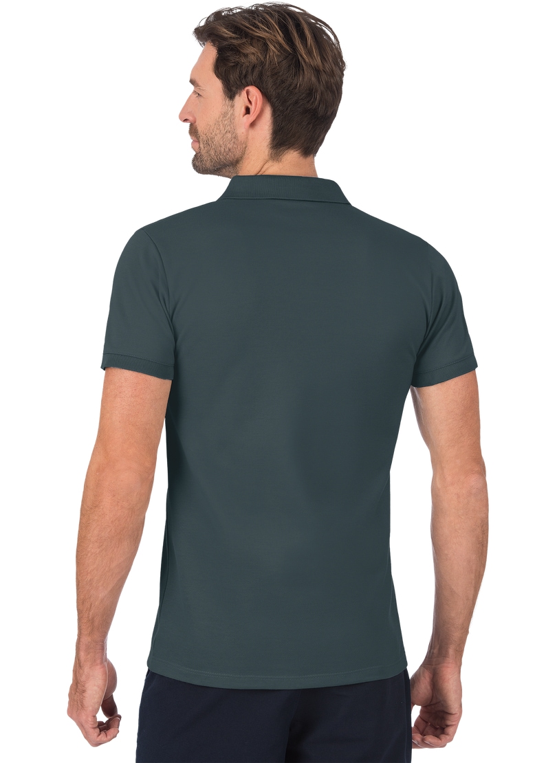 Trigema Poloshirt »TRIGEMA Slim Fit Poloshirt aus DELUXE-Piqué«, (1 tlg.)