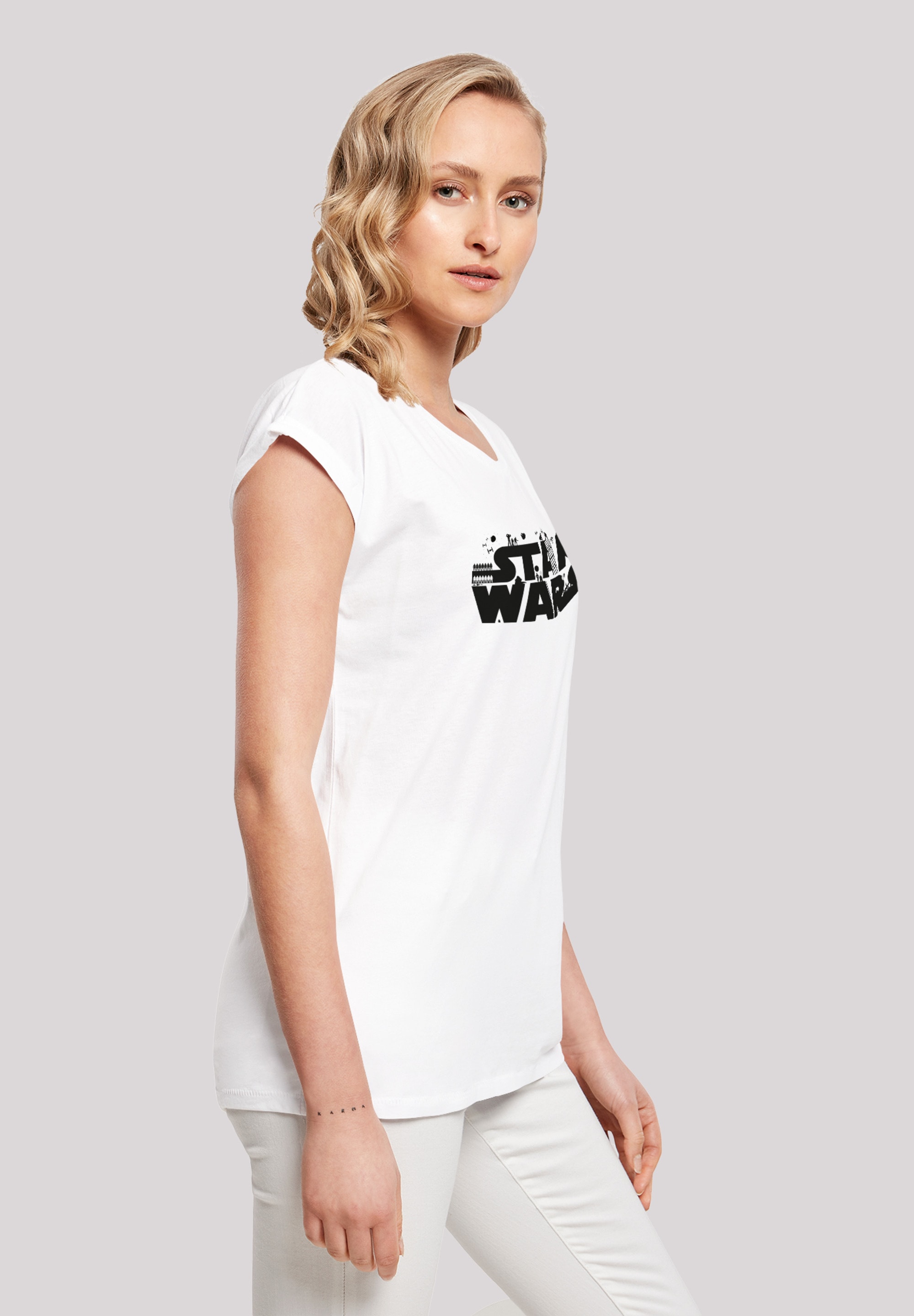 F4NT4STIC T-Shirt »Star Wars Minimalist Logo«, Print