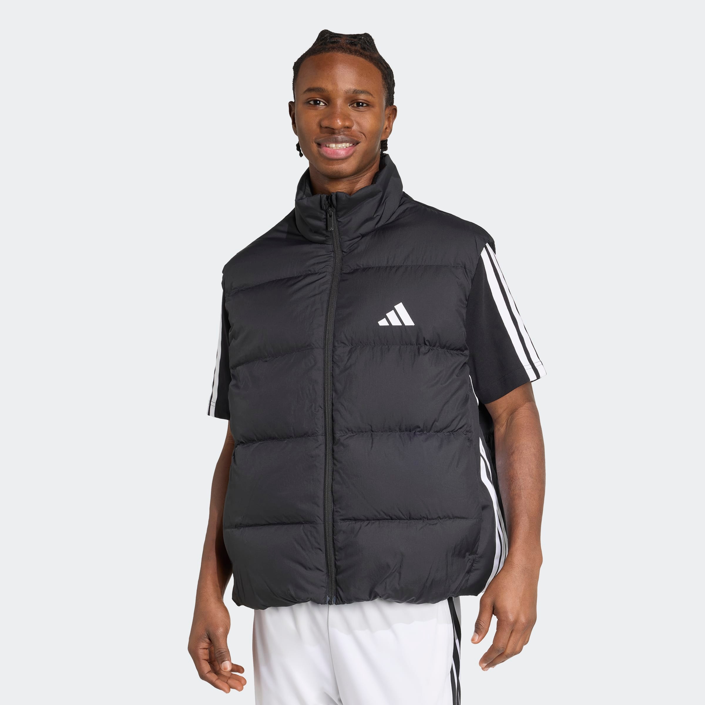 adidas Sportswear Funktionsweste "ESSENTIALS CLIMAWARM 3-STRIPES PUFFER"