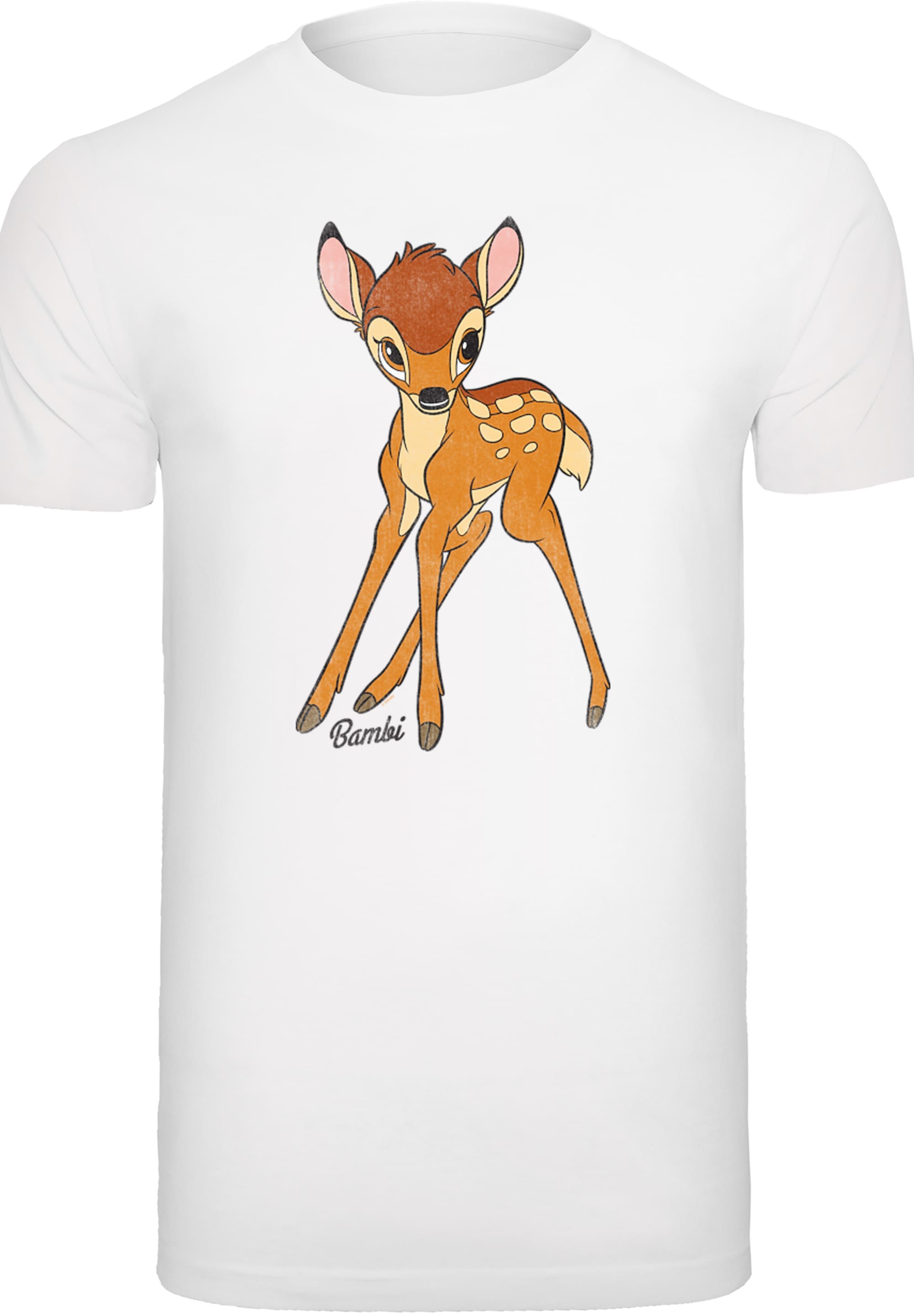 F4NT4STIC Kurzarmshirt "F4NT4STIC Herren Disney Bambi-Classic with T-Shirt günstig online kaufen