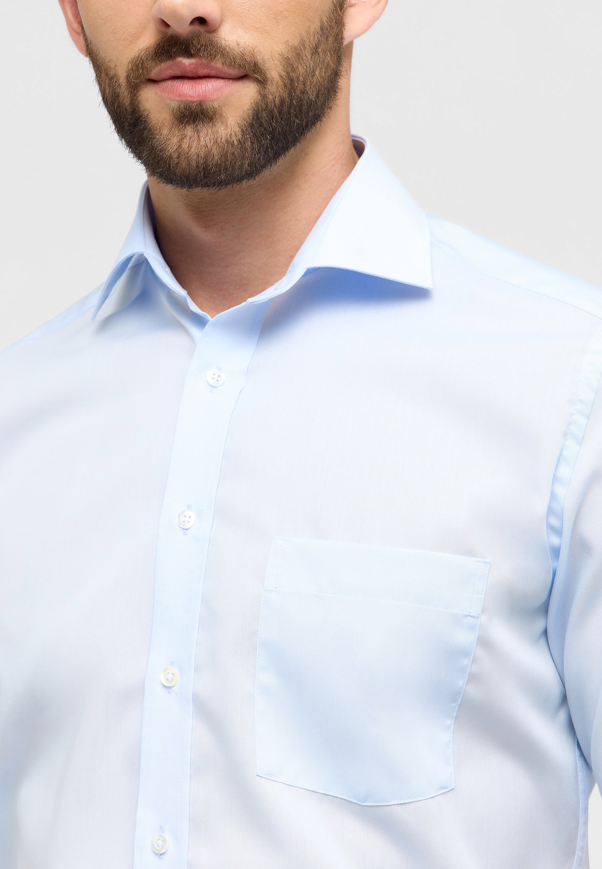 Thumbnail - Eterna Kurzarmhemd "MODERN FIT" NON IRON (bügelfrei)