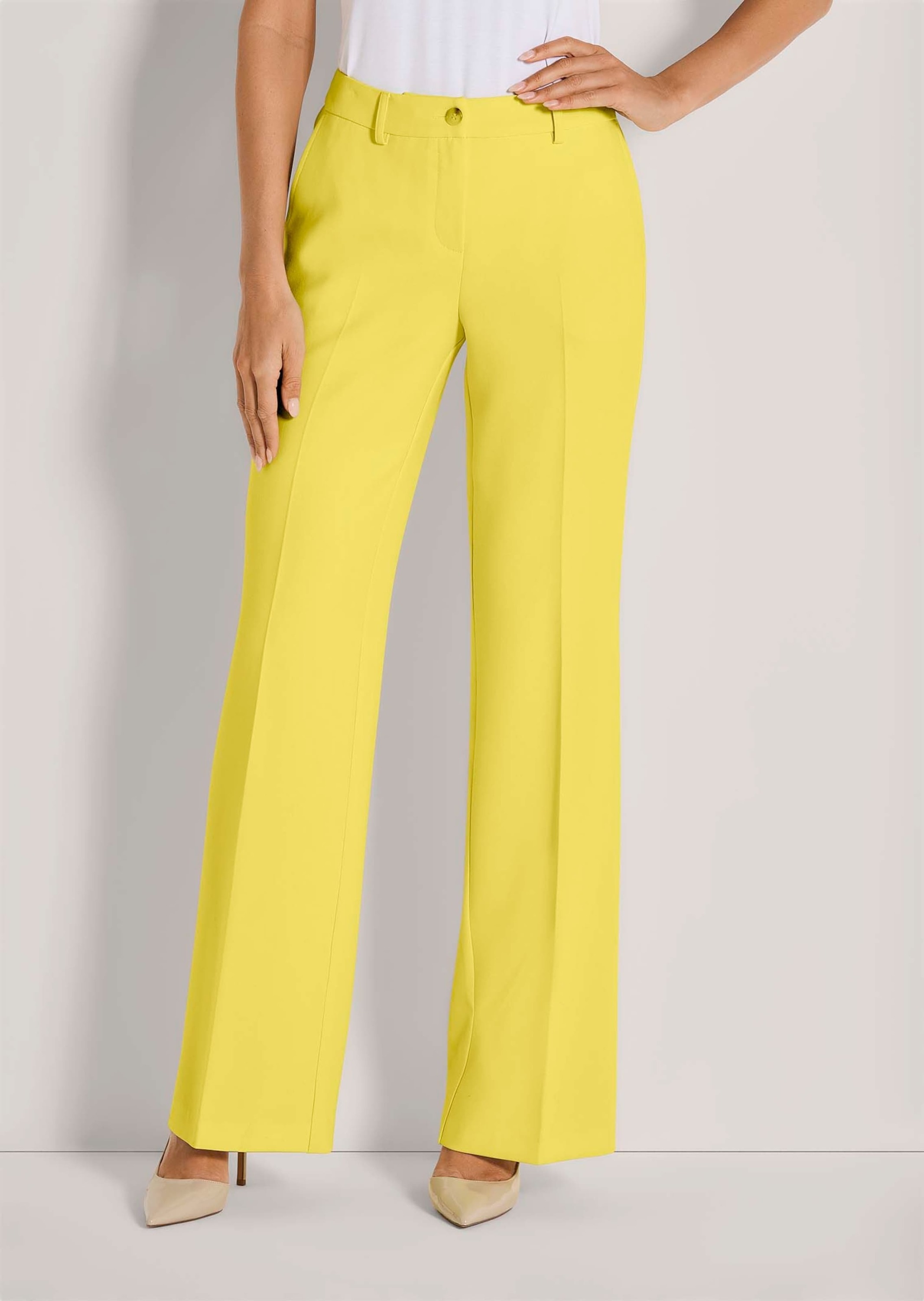 MADELEINE Bügelfaltenhose "Hose Elegante Marlenehose mit Bügelfalten" günstig online kaufen