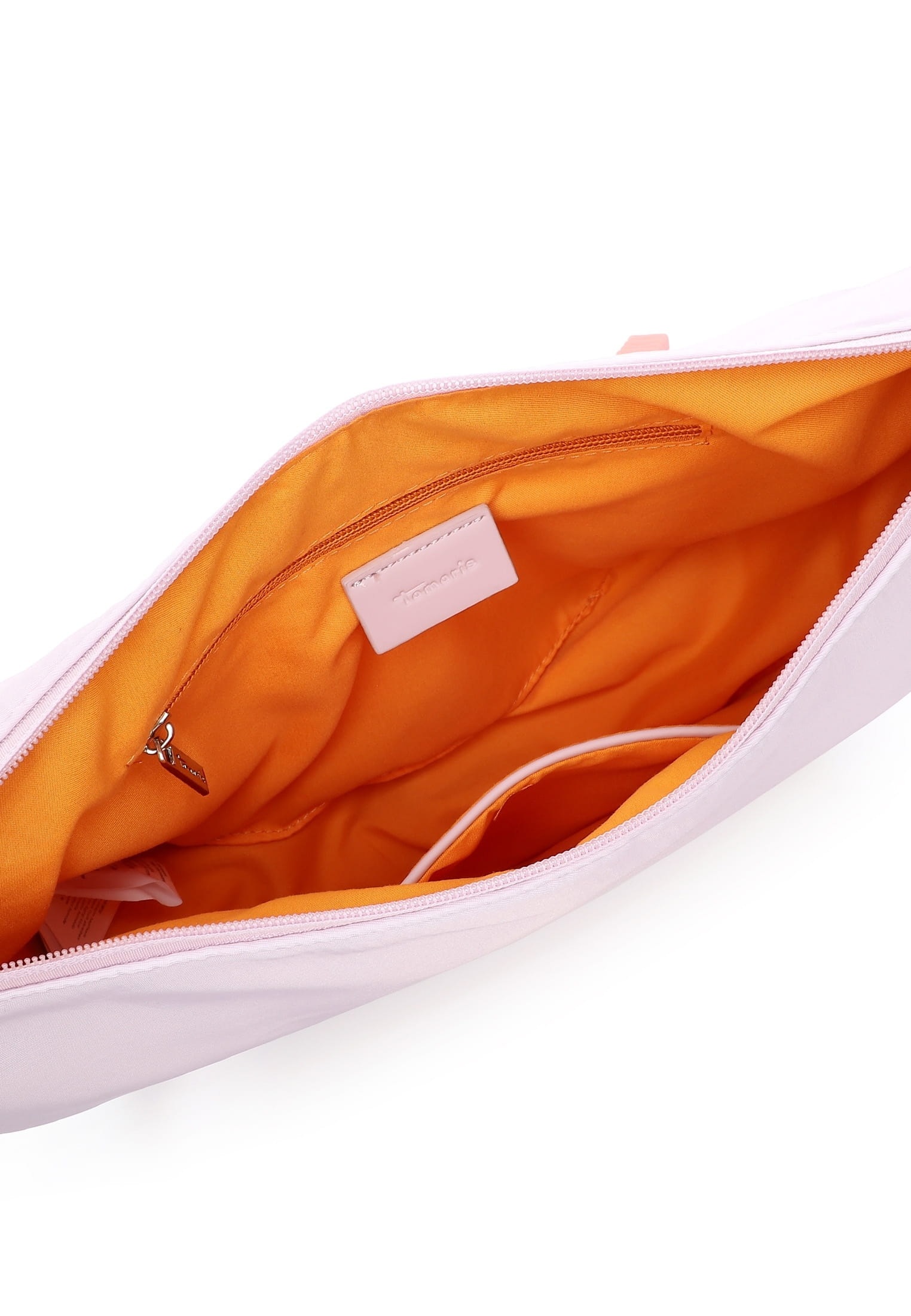 Umhängetasche TAMARIS "Umhängetasche TAS Kora", Damen, Gr. B/H/T: 42cm x 23cm x 11cm 0, lila (lightlila 621), Polyester, Taschen Umhängetasche 3