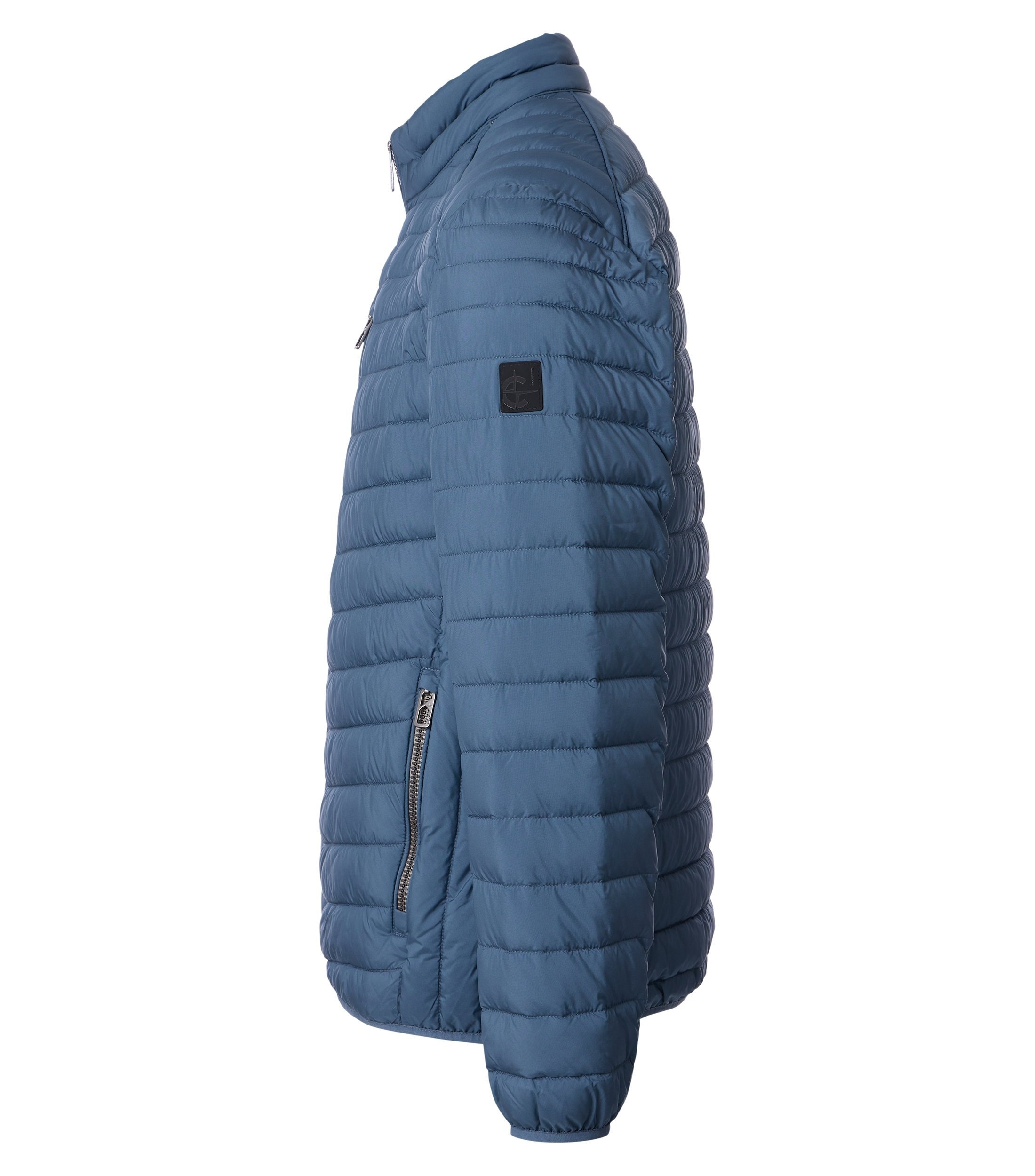 Steppjacke CASAMODA "CASAMODA Steppjacke uni", Damen, Gr. 4XL, blau, 100% Polyester, Jacken Steppjacke 3