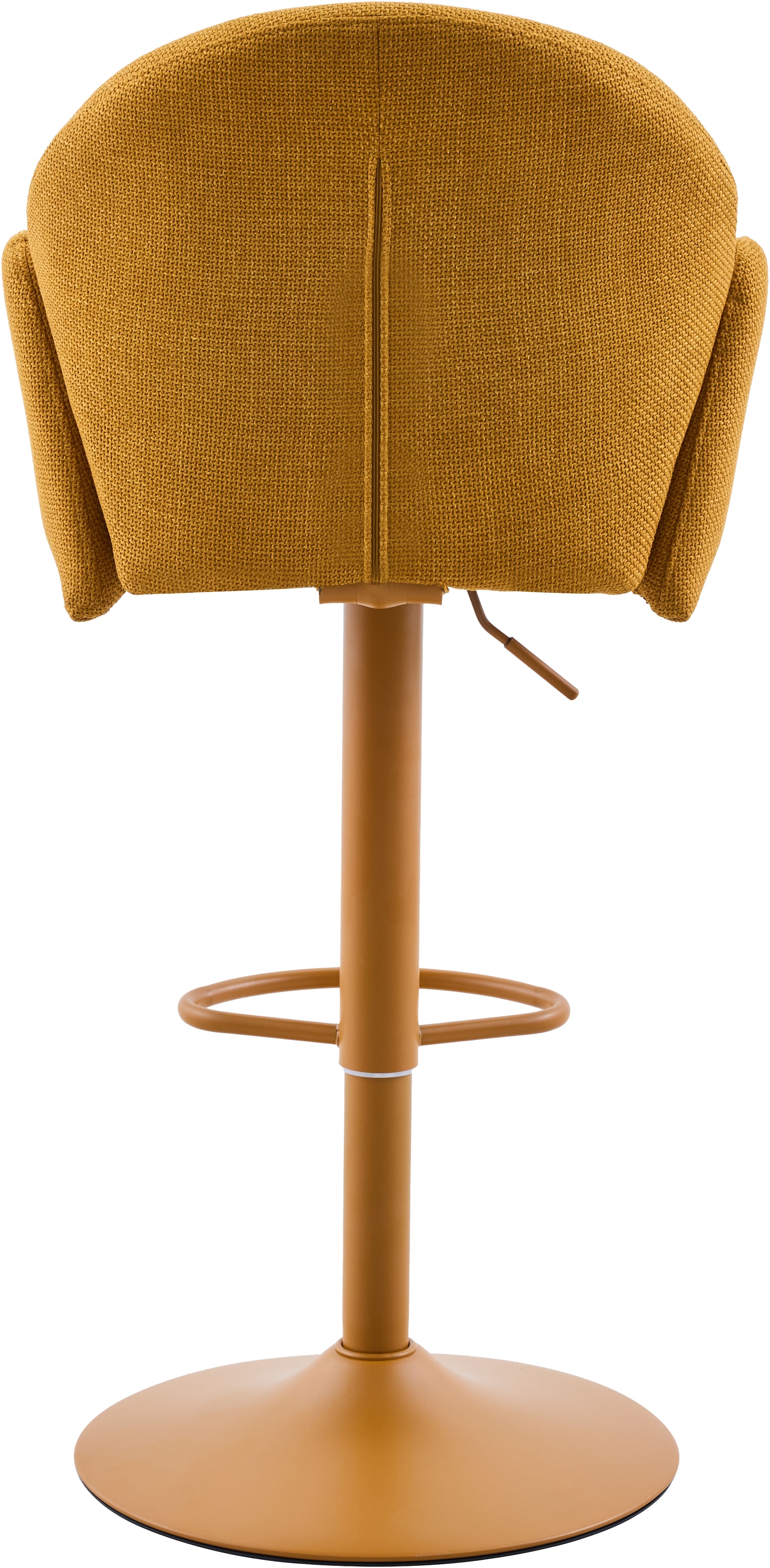 HELA Barhocker »HOLLY« Set, 2 Stk. tlg. 360° drehbar, Höhenverstellbar, Armlehnen, Gestell angepasst an Bezug