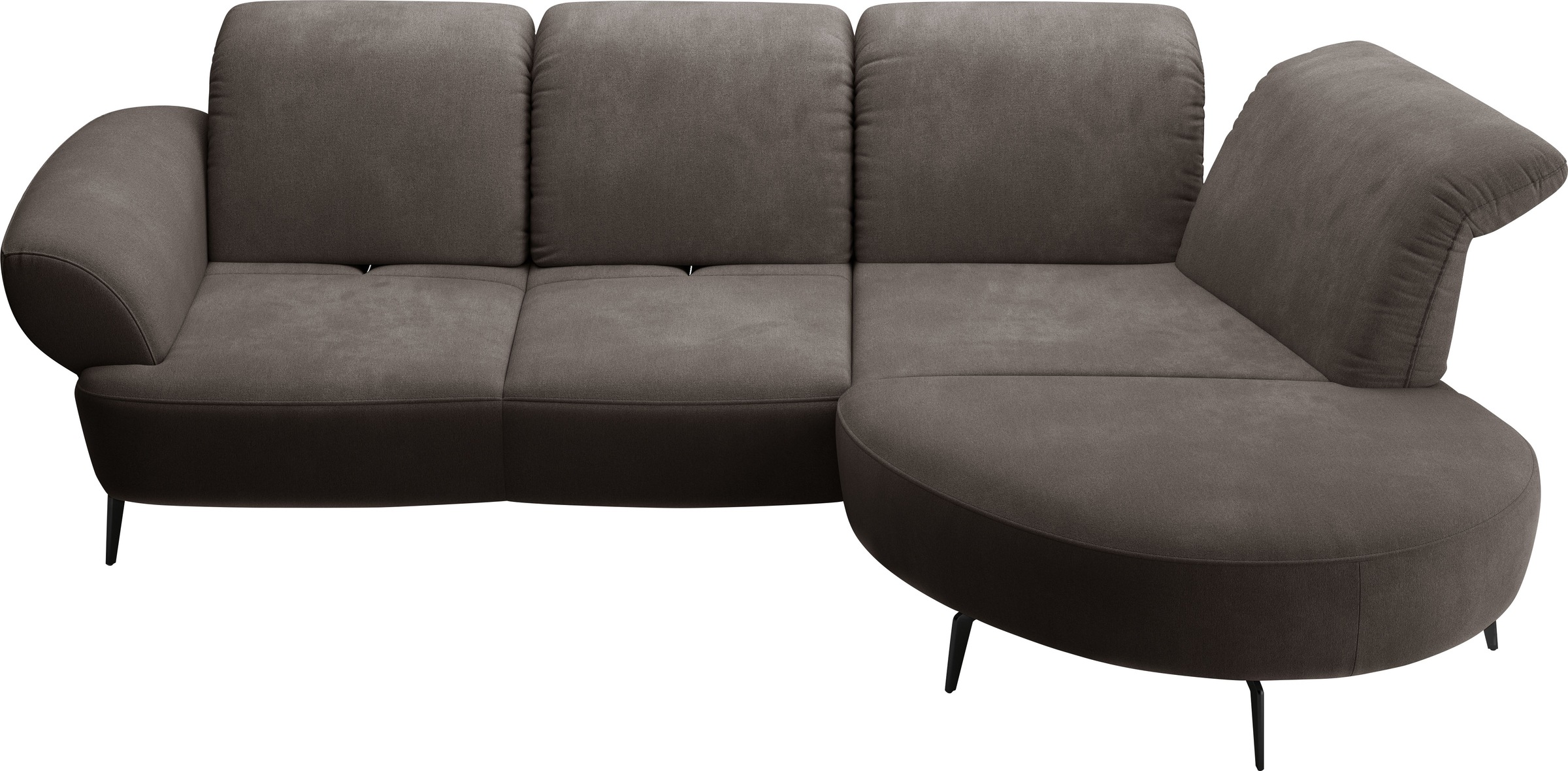 sit&more Ecksofa "Dance, L-Form, inkl. Sitztiefenverstellung", inkl. Click& günstig online kaufen