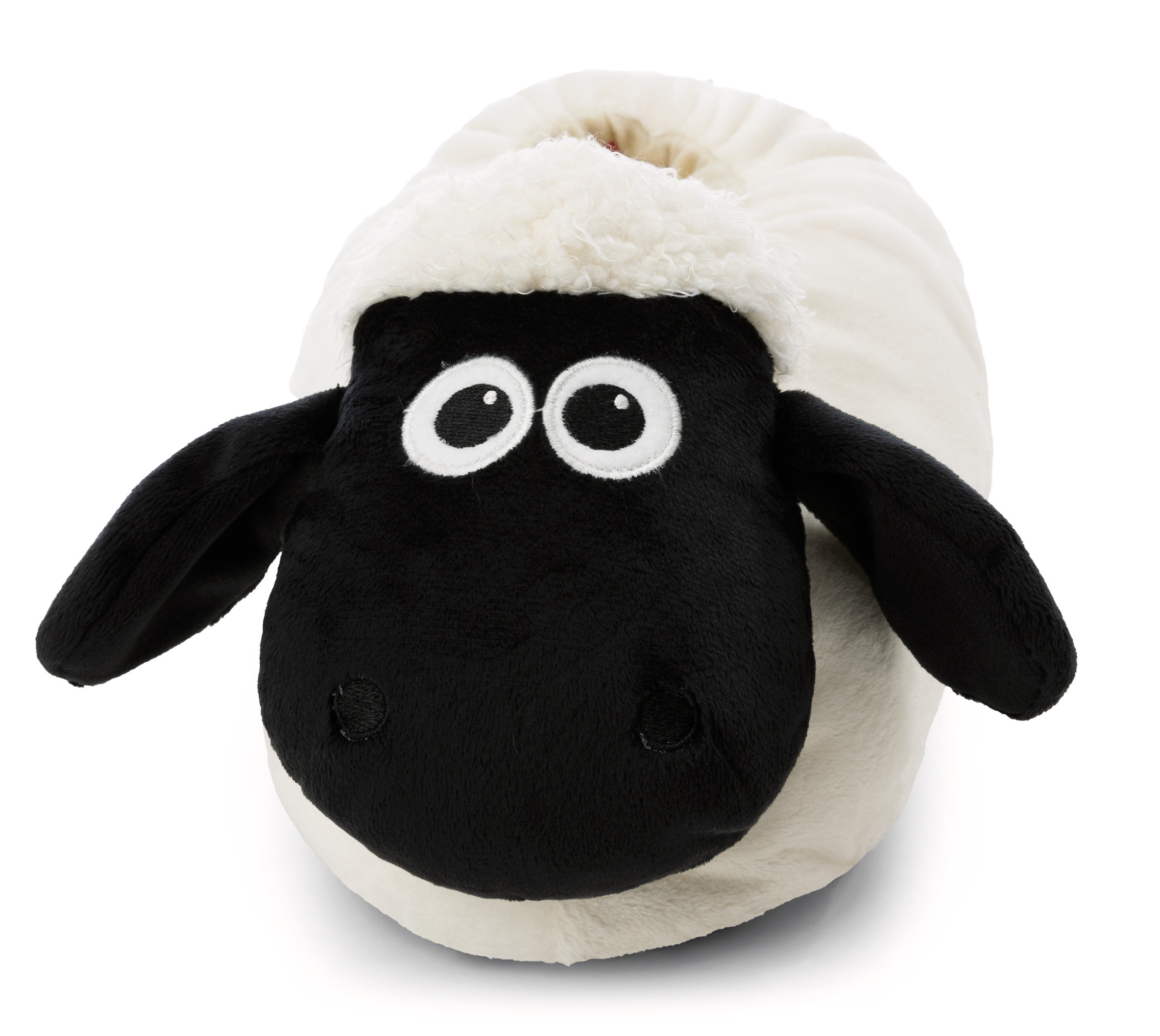 Thumbnail - Nici Plüsch Hausschuhe "Nici Green Shaun das Schaf" Schaf Hausschuh zum Schlupfen