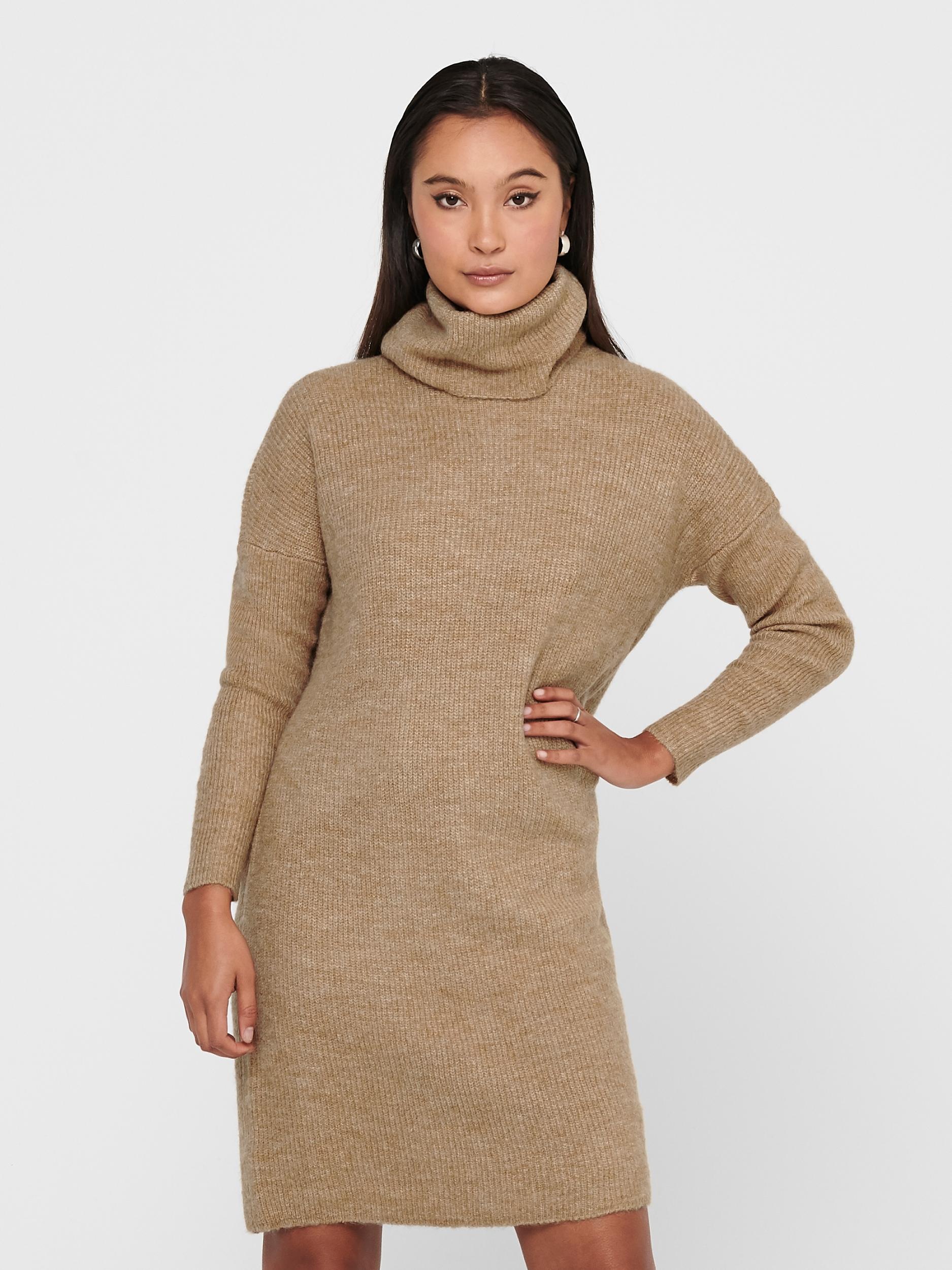 ONLY Strickkleid "ONLJANA L/S COWLNCK DRESS"