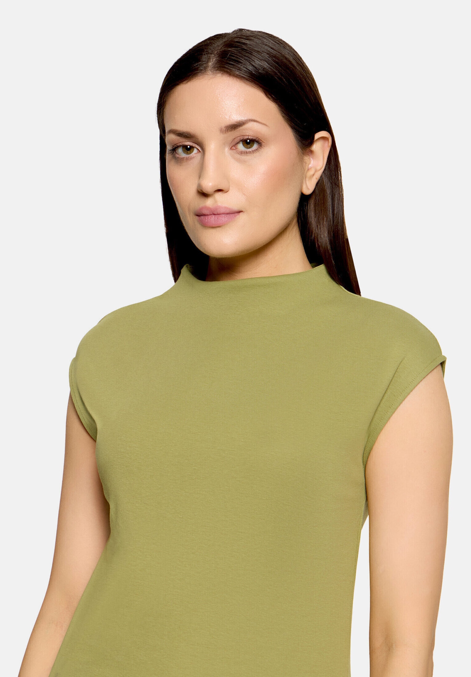 Cartoon T-Shirt »Damen mit Kragen« 1
