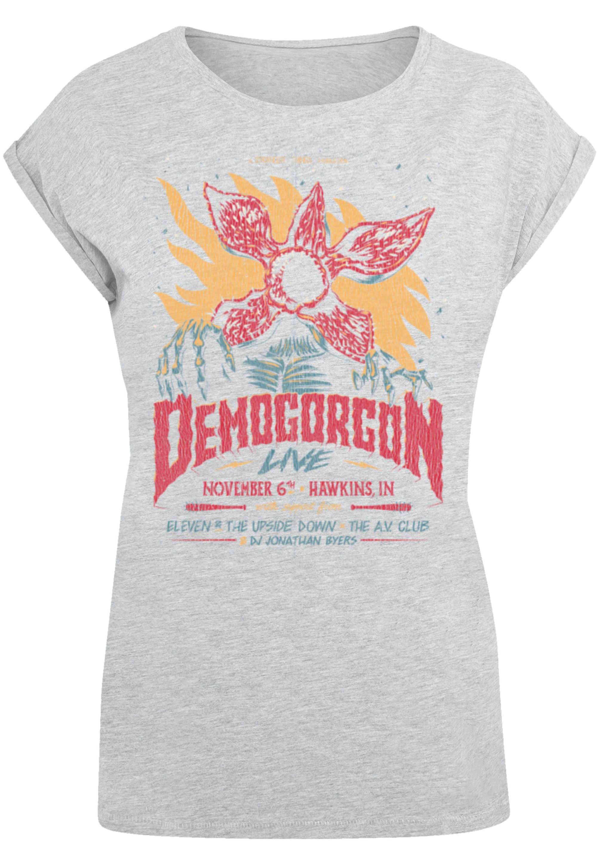 F4NT4STIC T-Shirt »Stranger Things Demogorgon Poster«, Premium Qualität