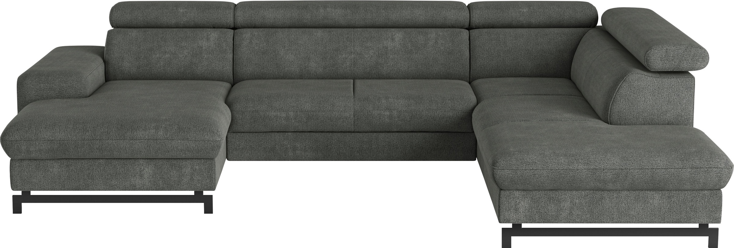 COTTA Wohnlandschaft Emma U-Form, mit Kopfteilverstellung, günstig online kaufen