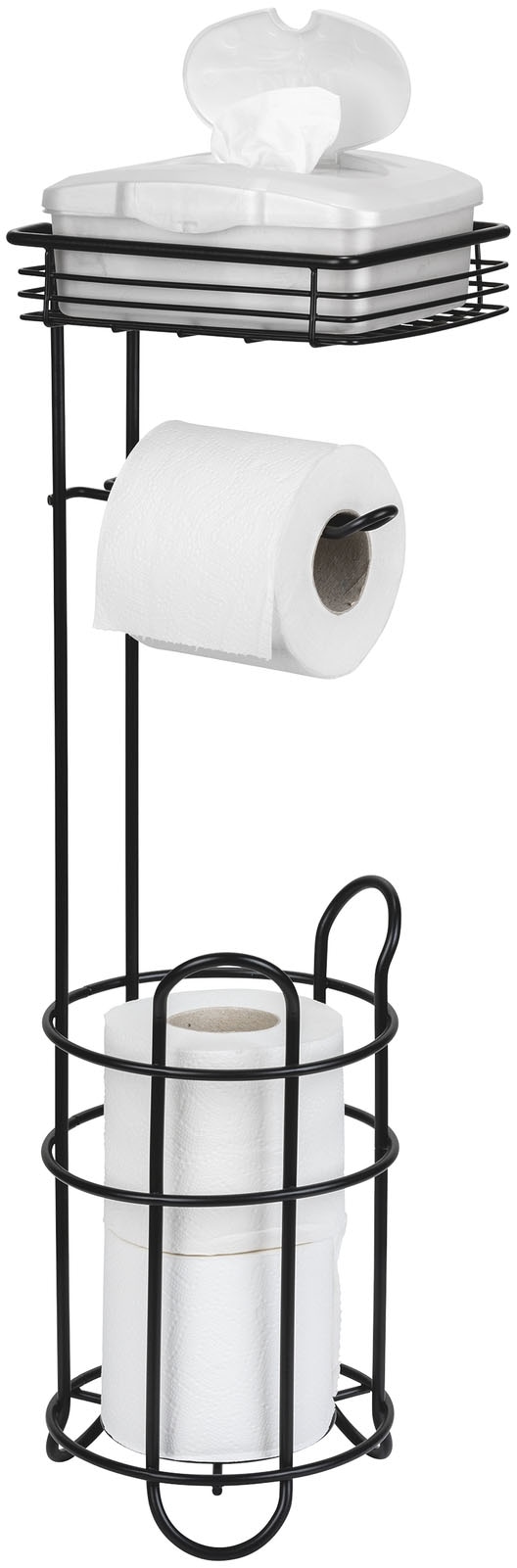 WENKO Toilettenpapierhalter "Toilettenpapierhalter mit Ablage" günstig online kaufen