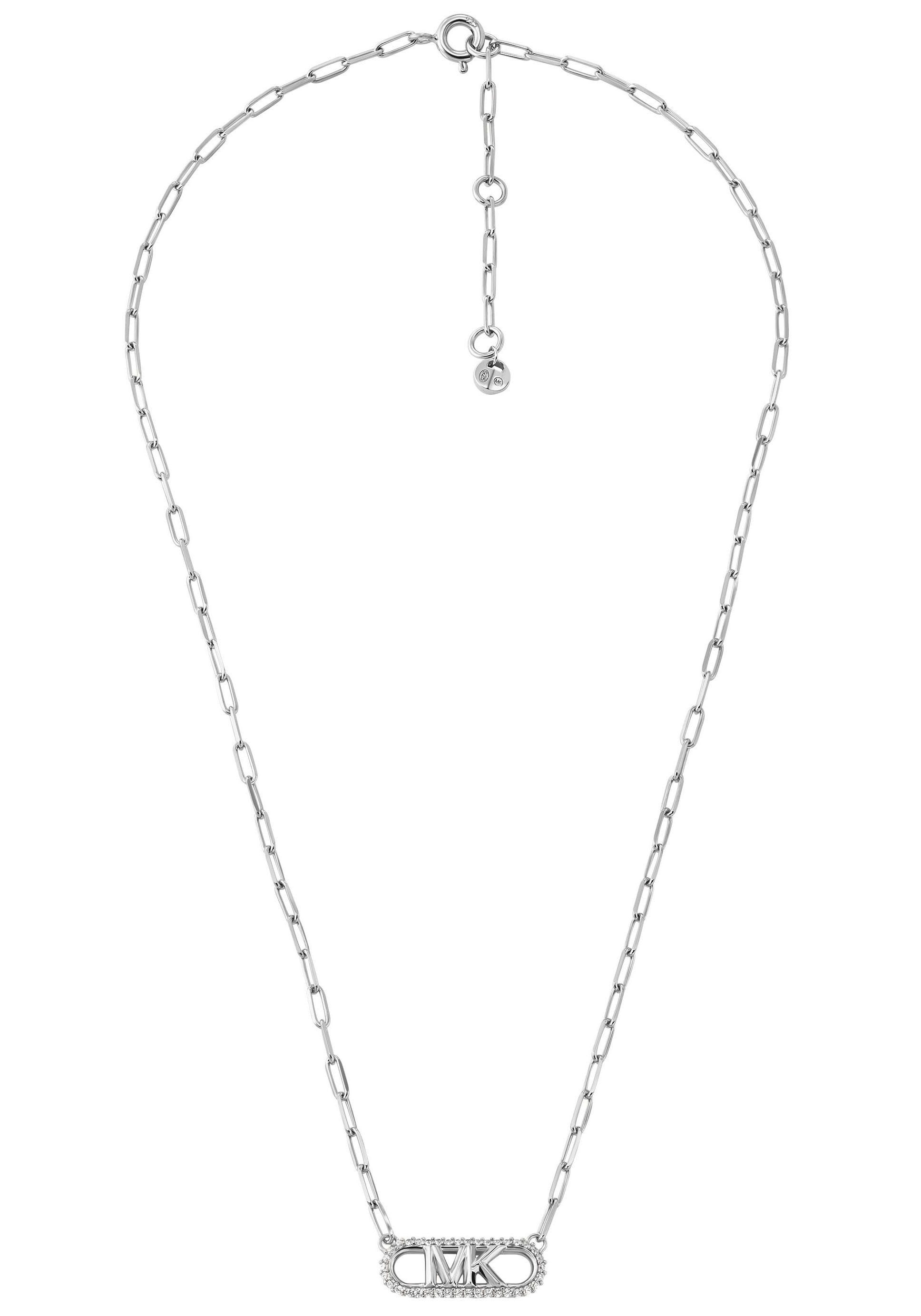 MICHAEL KORS Kette mit Anhänger »PREMIUM, EMPIRE, OVAL, MKC1655CZ«, mit Zirkonia (synth.)
