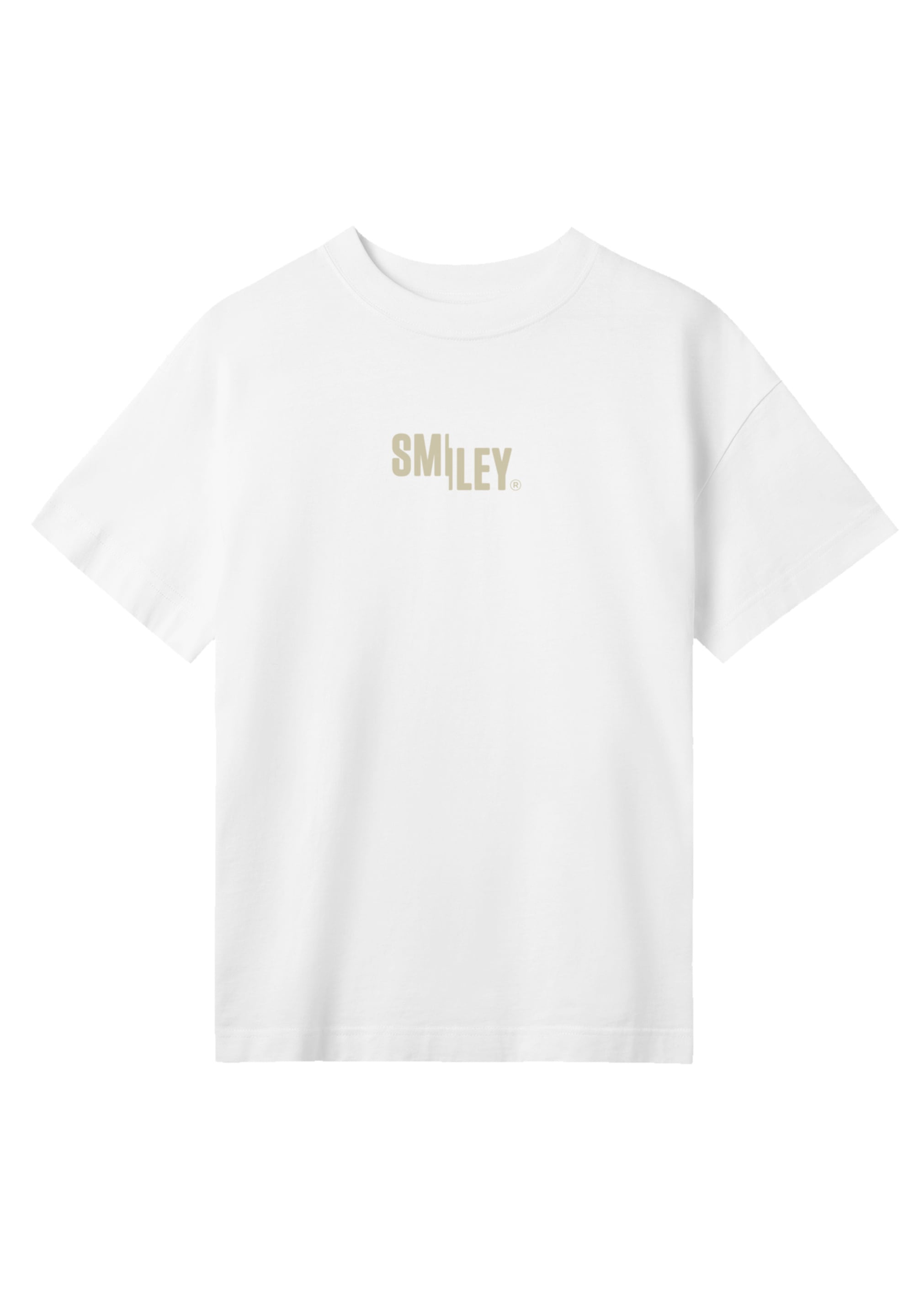 F4NT4STIC T-Shirt »SMILEY beige«, Premium Qualität