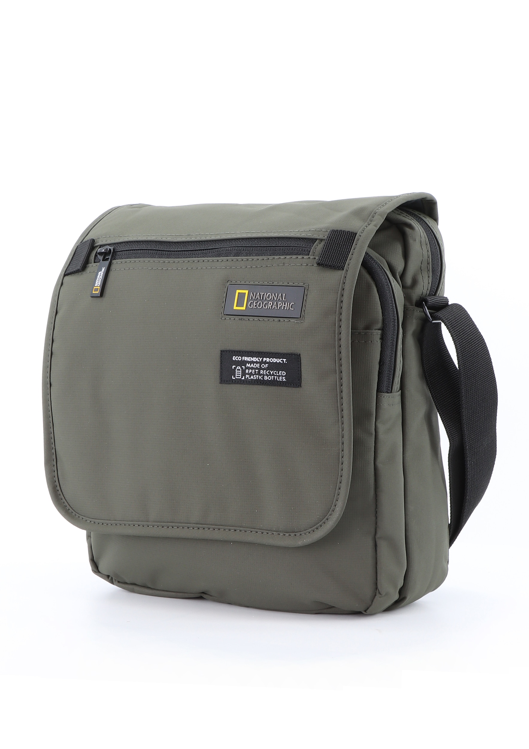 NATIONAL GEOGRAPHIC Schultertasche »Mutation«, aus recyceltem Polyester