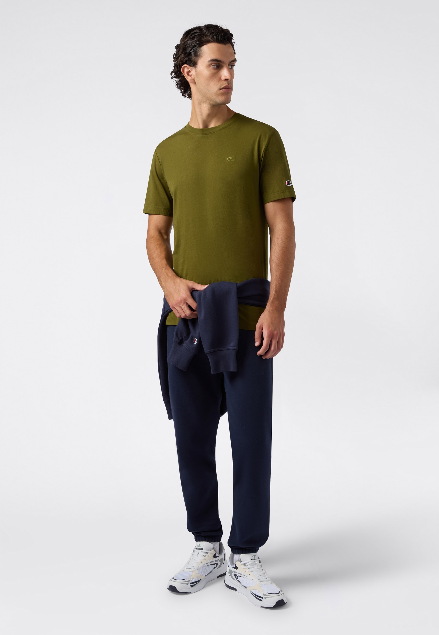 Champion Jogginghose "Elastic Cuff Pants" mit elastischen Bündchen, aus Baumwolle und Polyester