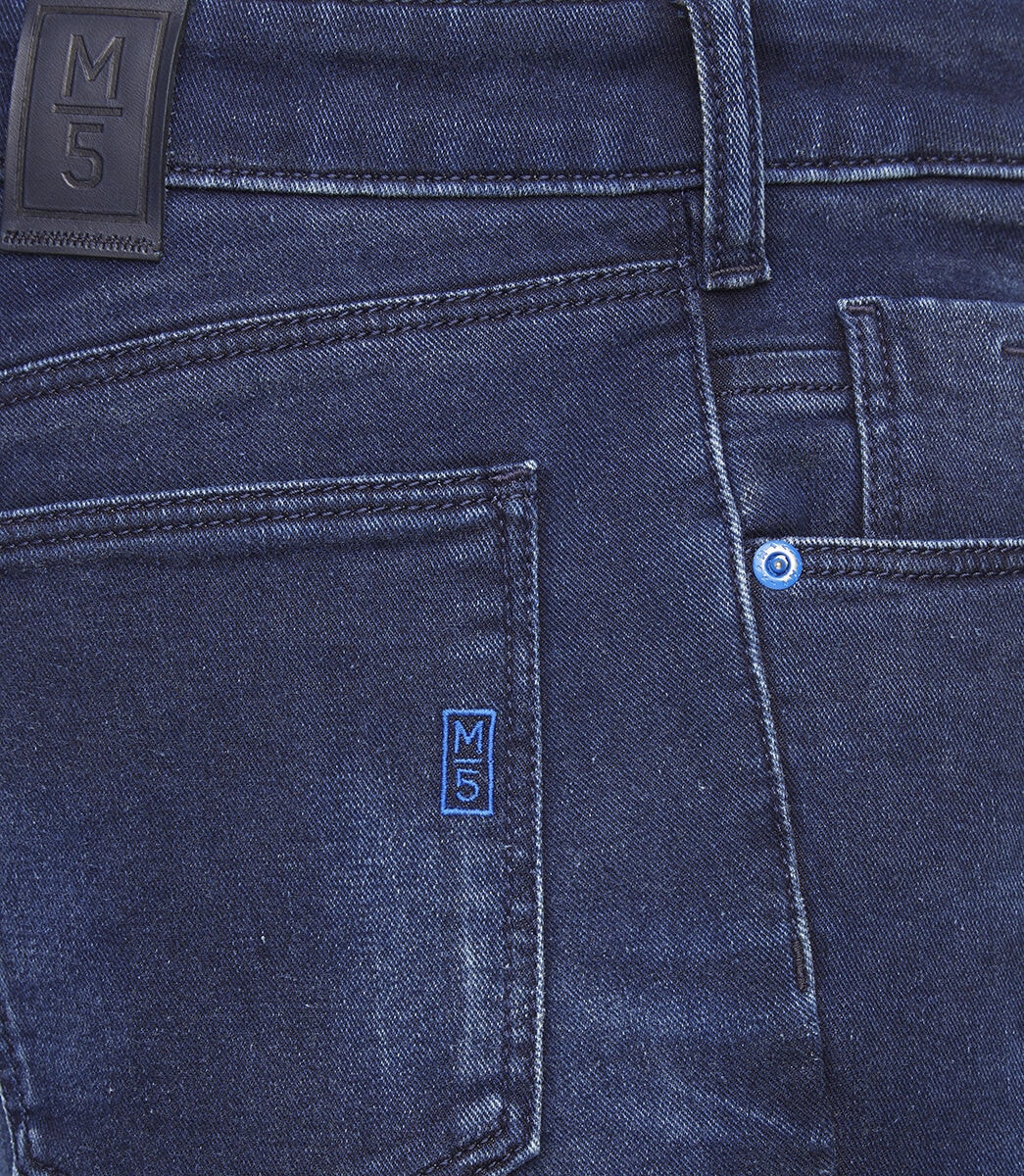 MEYER 5-Pocket-Jeans »M5 Slim«, mit Rundbundverarbeitung