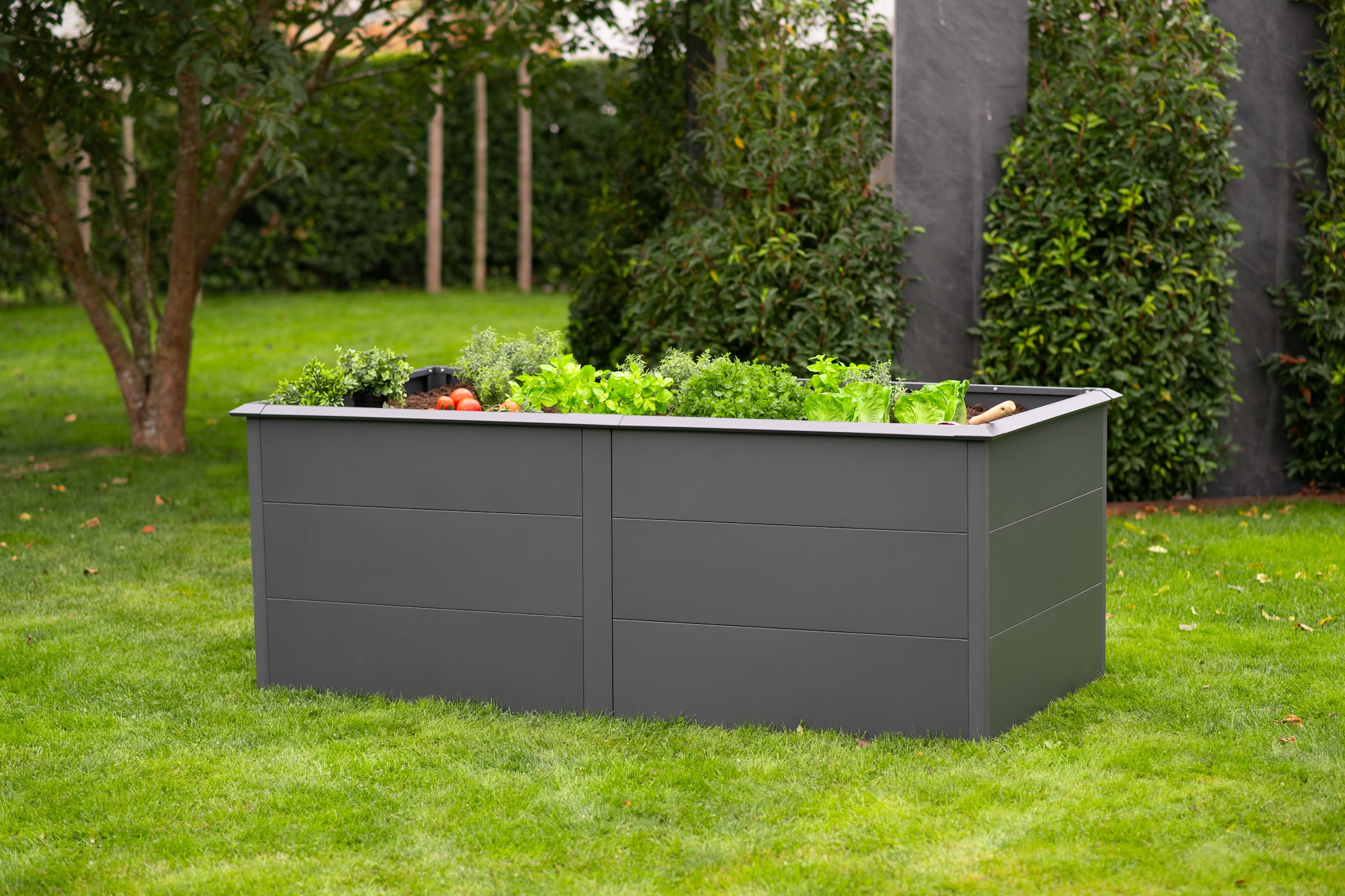 WESTMANN Hochbeet »Metall Hochbeet Primus XL«, Anthrazit, 200x100x77 cm