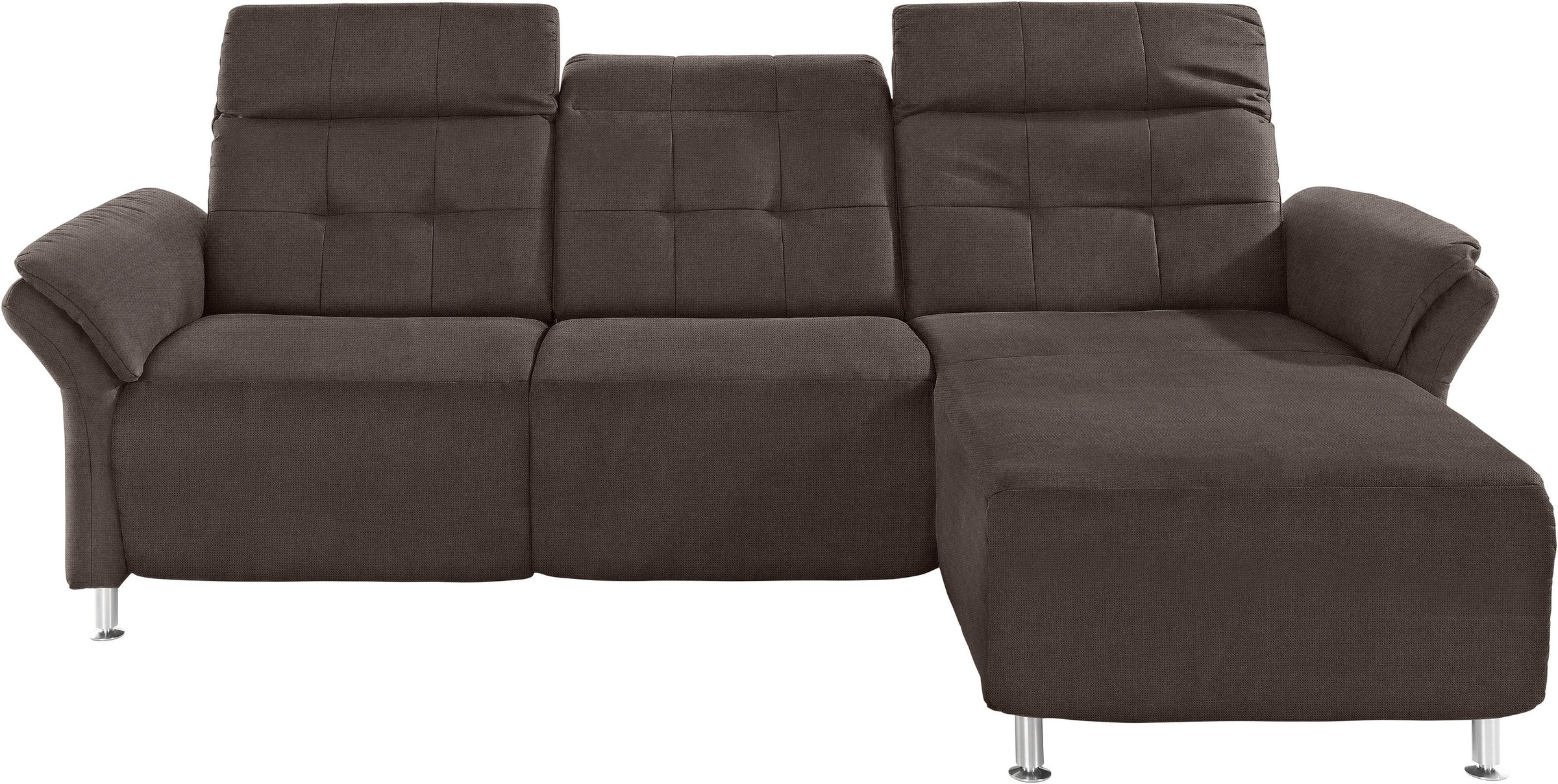 Home affaire Ecksofa "Manhattan L-Form" 2 Sitze mit elektrischer Relaxfunkt günstig online kaufen