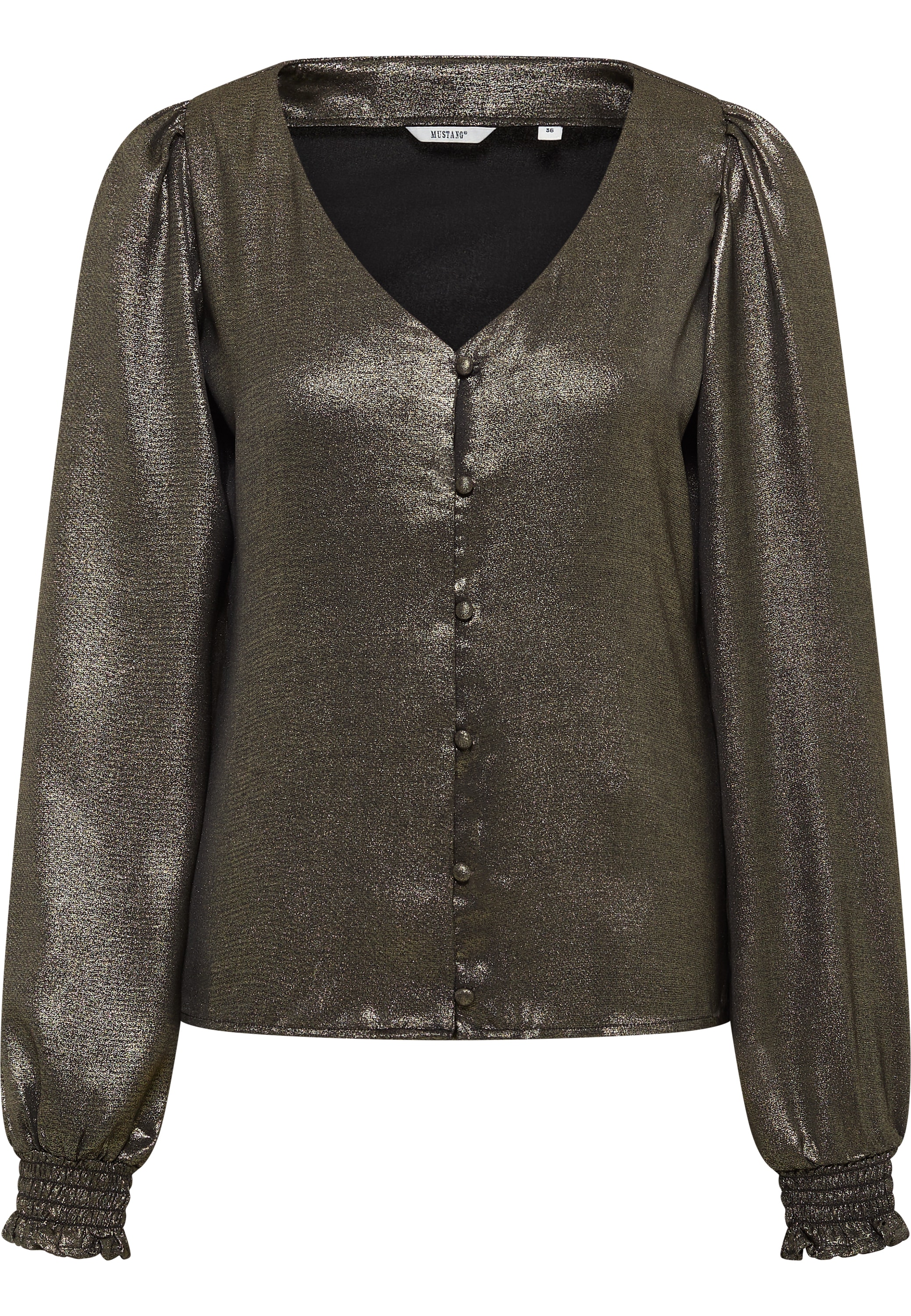 MUSTANG Langarmbluse "Damen Style Rubonia" günstig online kaufen