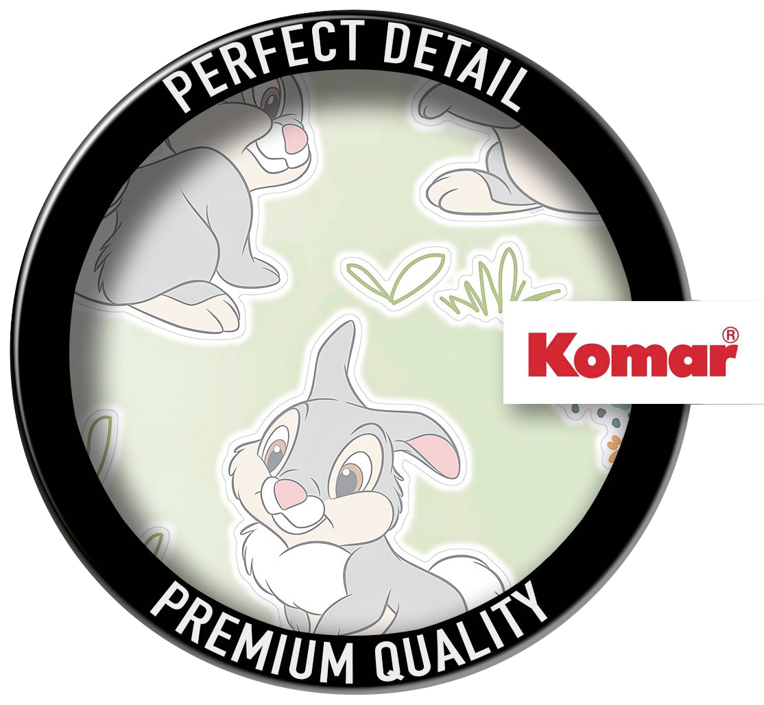 Komar Wandtattoo »Thumper in the Garden - Größe 50 x 70 cm«, (13 St.), selbstklebend, Wandsticker, Kinderzimmer