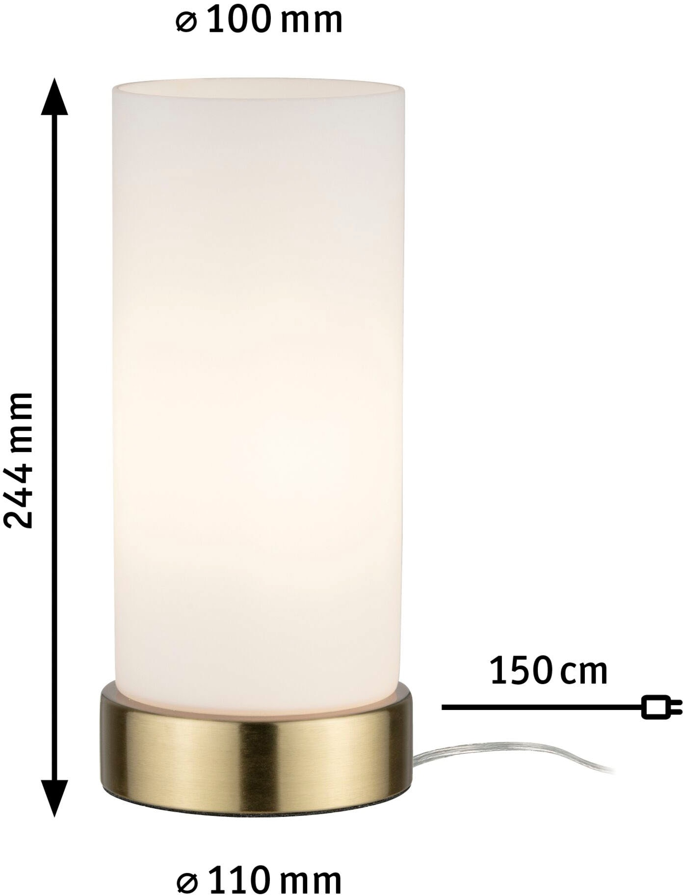 Paulmann Nachttischlampe »Pinja«, E14