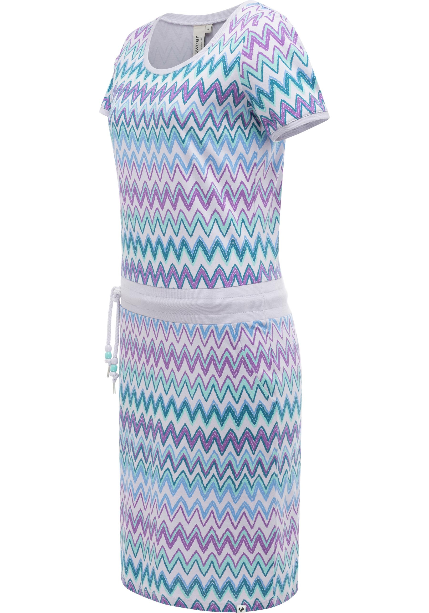 Ragwear Minikleid "Baomi Print YOUMODO" Außentaschen  Eingrifftaschen Gemus günstig online kaufen