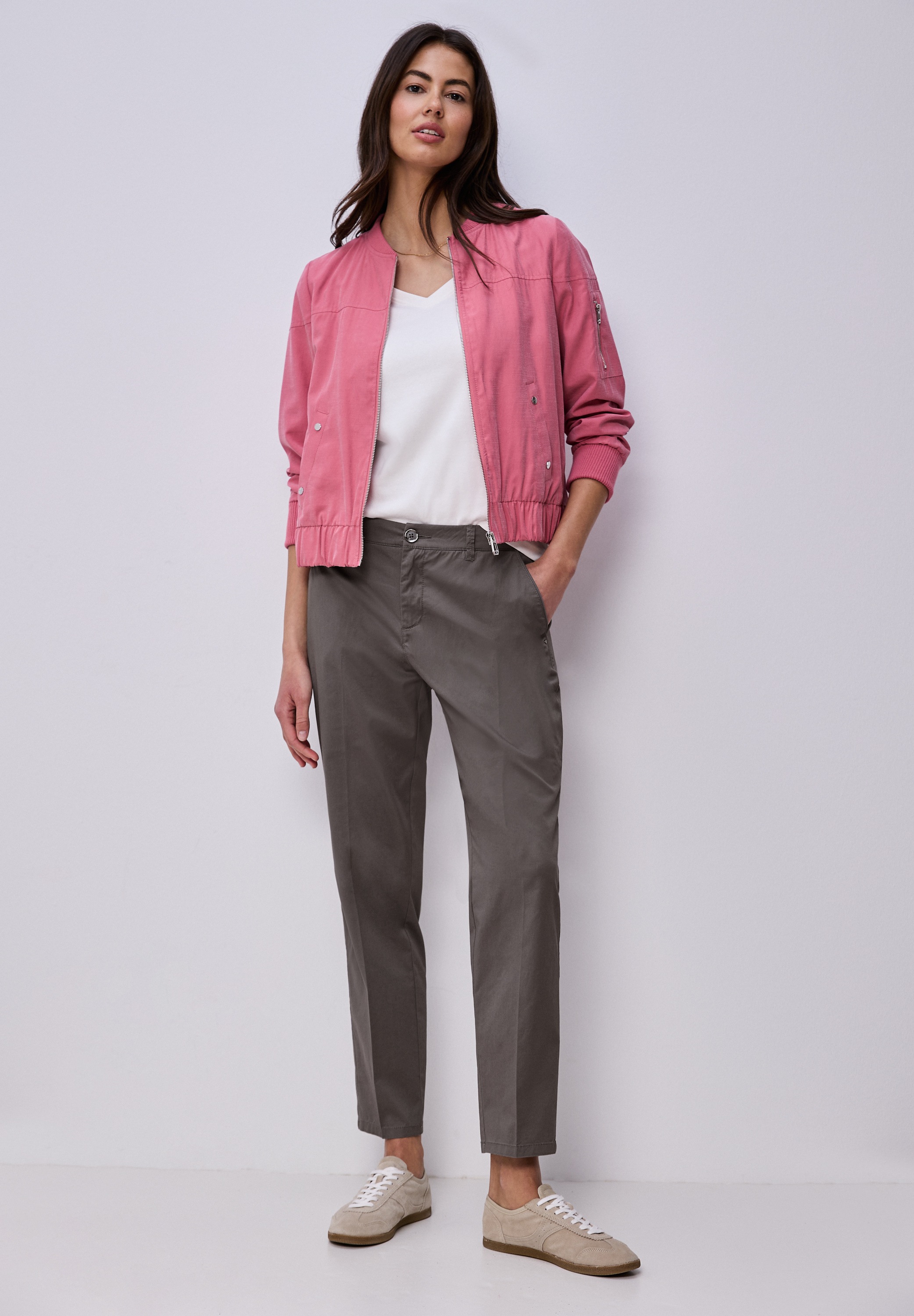 Street One Chino Pants Women's Deep Earth 46 6
