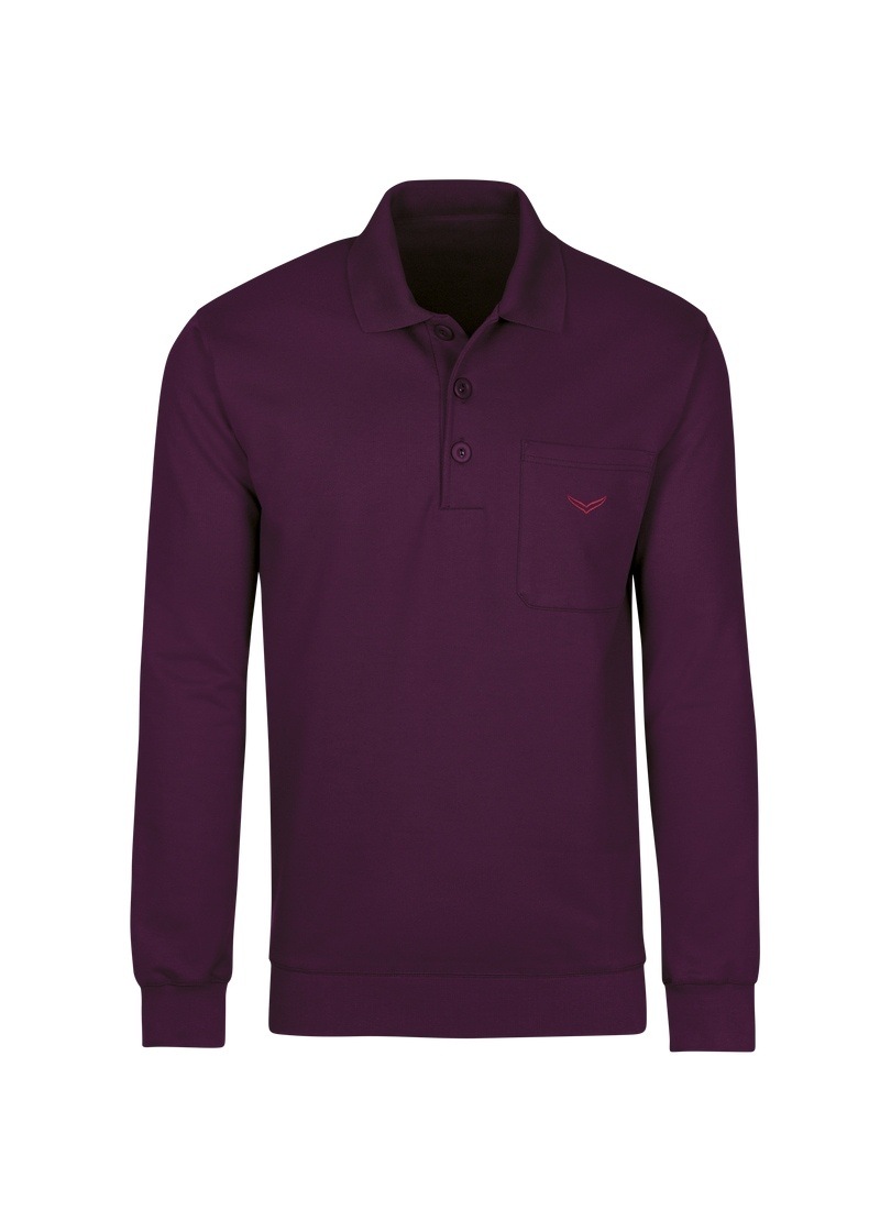 Sweatshirt für BAUR ▷ Trigema aus | Langarm Sweat-Qualität« Polo »TRIGEMA