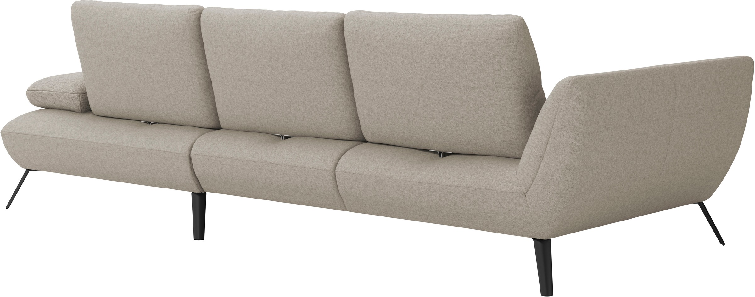 Places of Style Ecksofa »Mikado L-Form«, inkl. Sitztiefenverstellung und Armteilverstellung