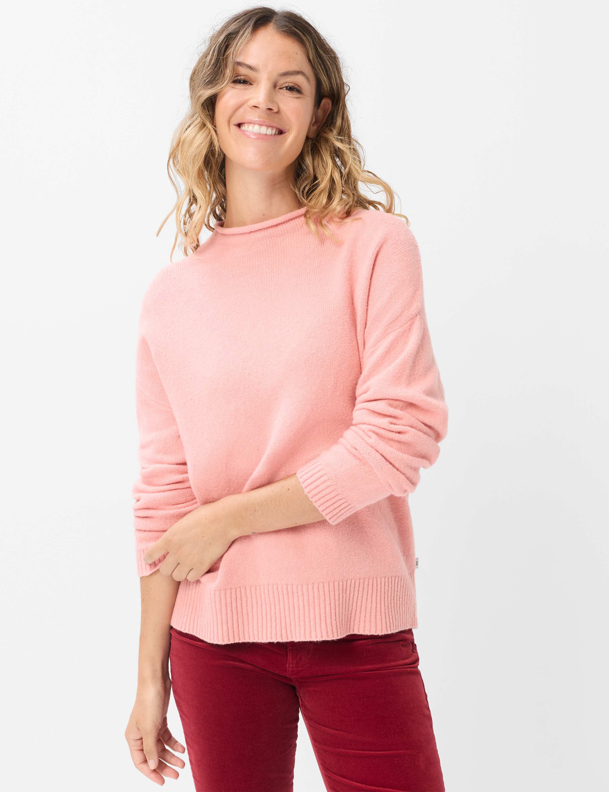 Brax Strickpullover »Style LEA« Pullover im hochwertigen Baumwolle-Wollmix