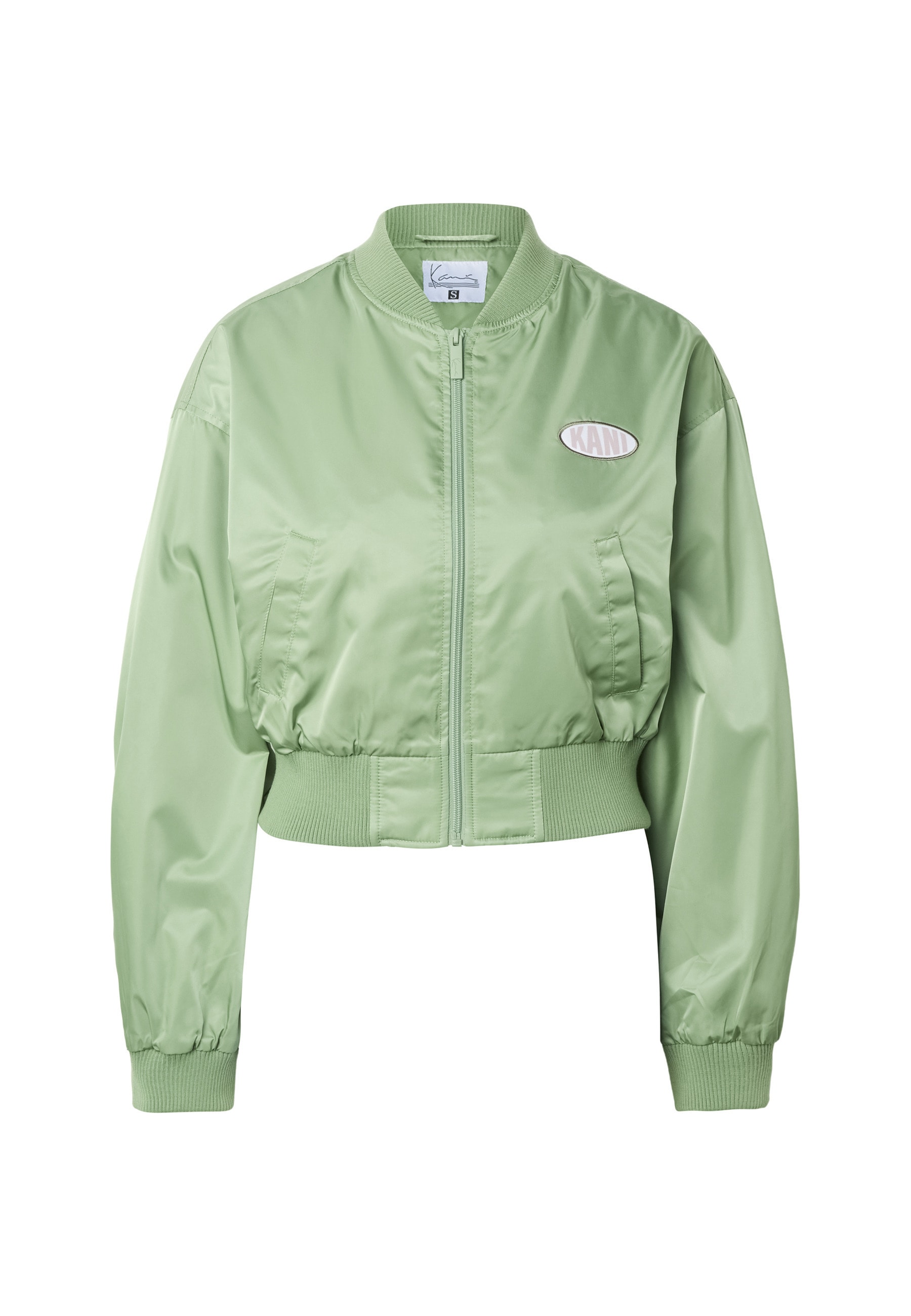 Karl Kani Bomberjacke "Karl Kani Woven Signature Short OS Satin Bomberjacke günstig online kaufen