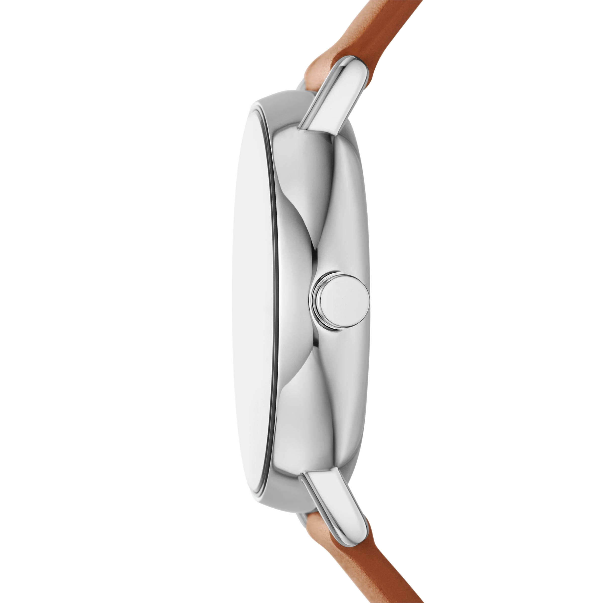 Skagen Quarzuhr »SIGNATUR«, Armbanduhr, Herrenuhr, Lederarmband, analog, Tag, Wochentag