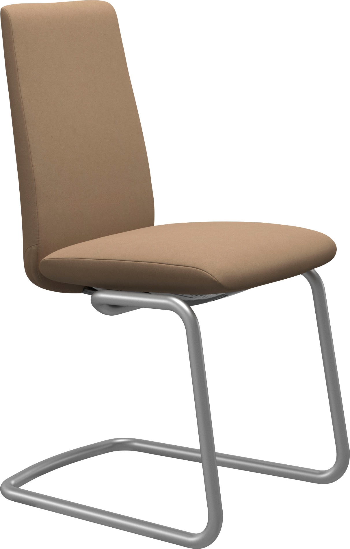 Stressless Polsterstuhl "Laurel", Microfaser DINAMICA, Low Back, Größe M, mit Beinen aus Stahl in Chrom matt