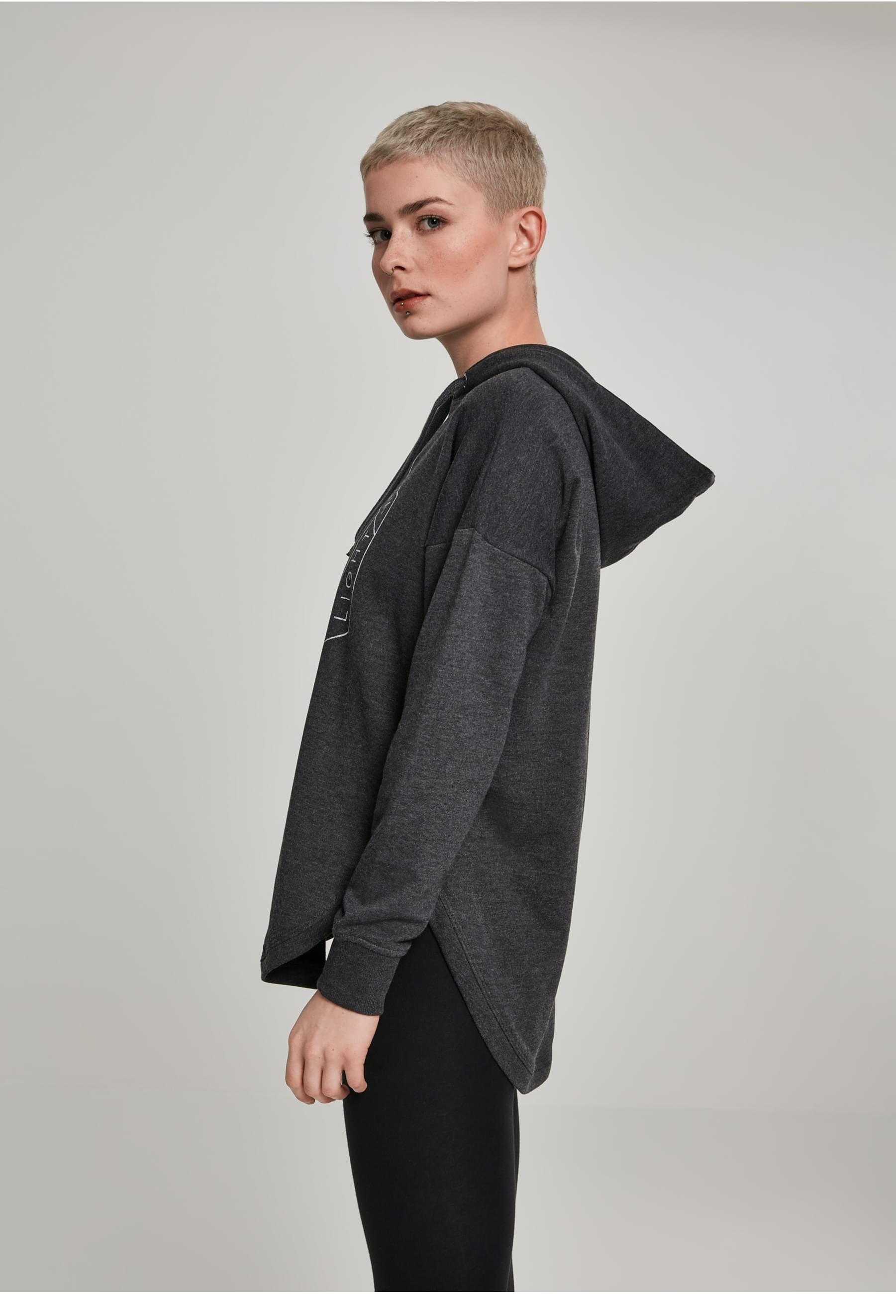 Merchcode Kapuzenpullover »Merchcode Damen Ladies Linkin Park OML Oversize Hoody«, (1 tlg.)